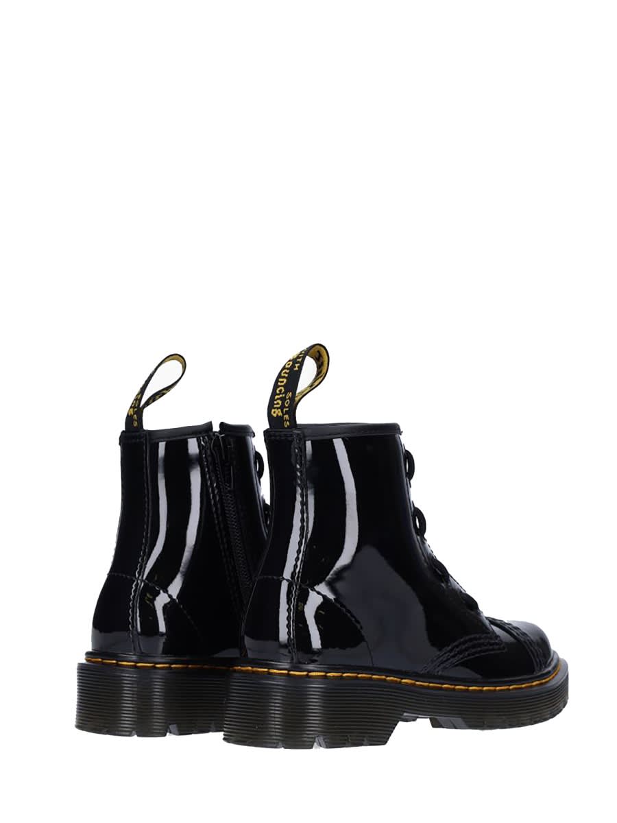 Dr. Martens' Sinclair Bex J Black Patent Lamper In Black