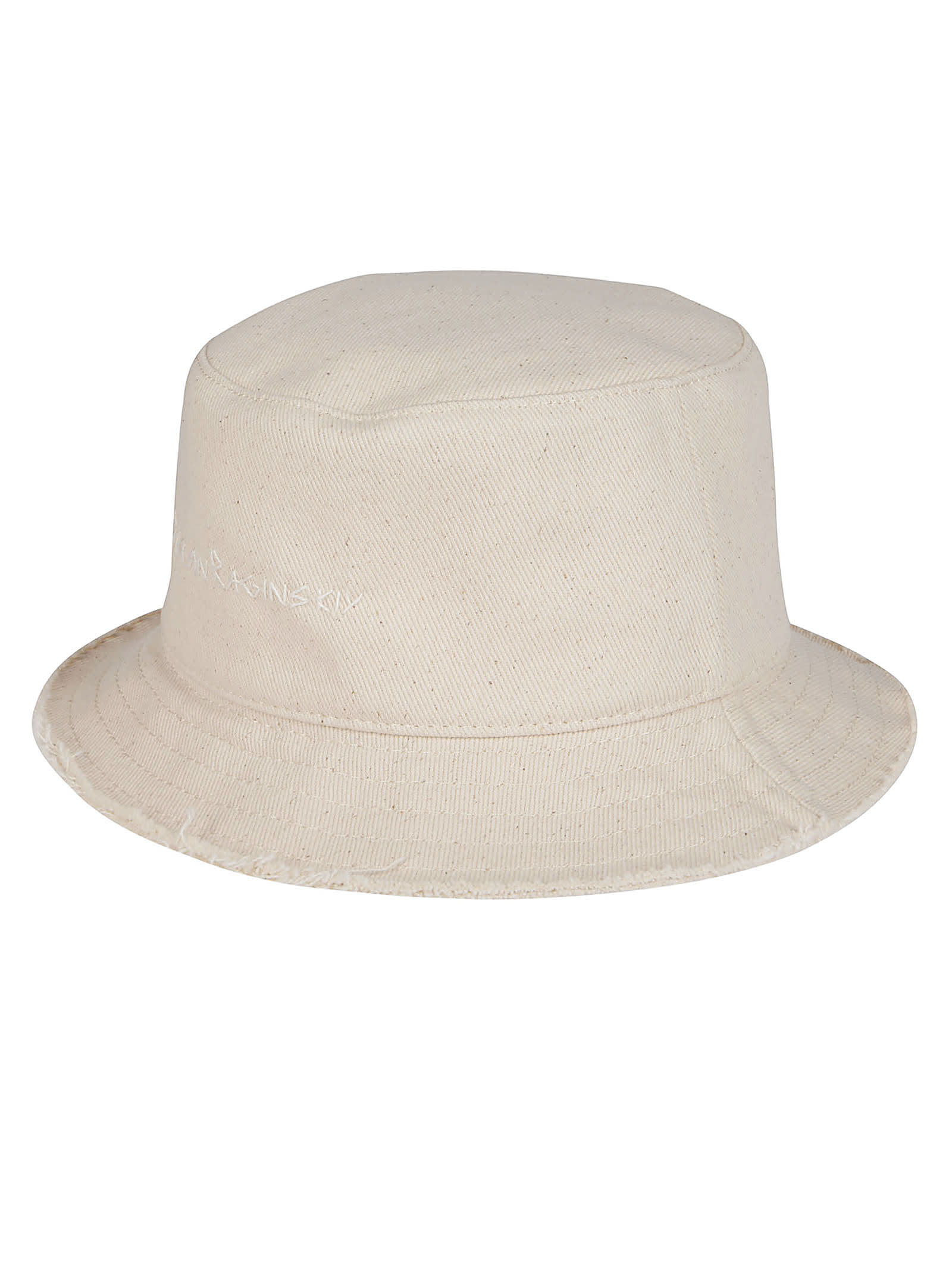 Ruslan Baginskiy Beige Cotton Bucket Hat