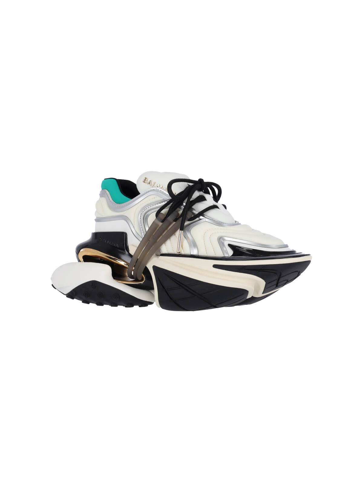 Balmain Unicorn Wave Sneakers In Multi