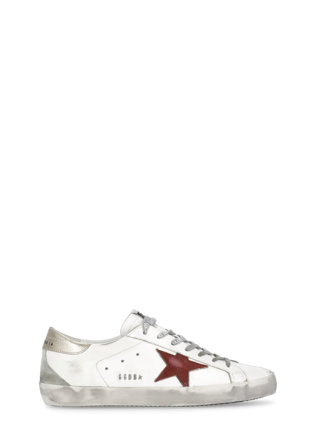 Shop Golden Goose Super-star Sneakers In White