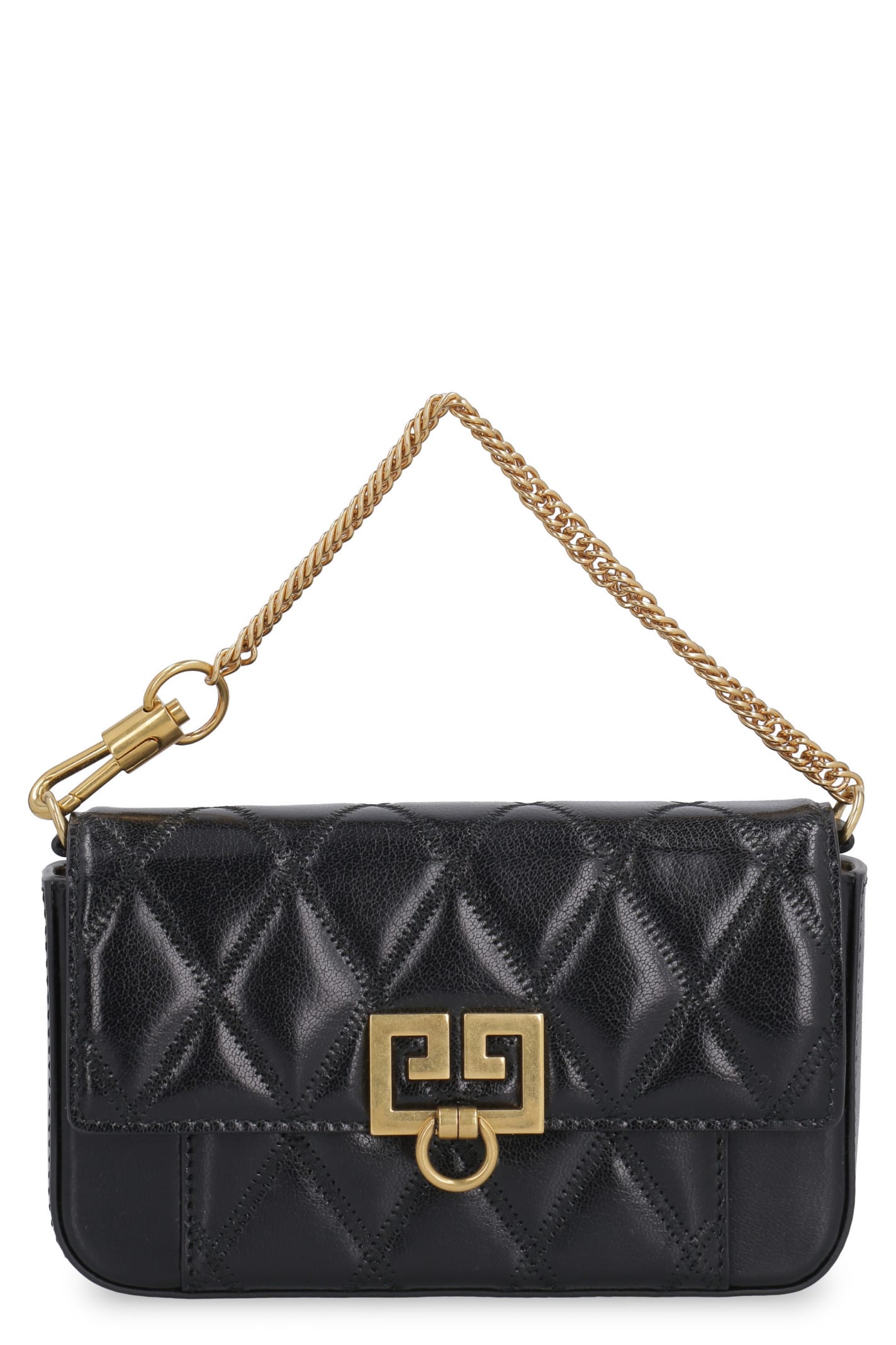 Givenchy Givenchy Pocket Quilted Leather Mini-bag - black - 10878358 ...