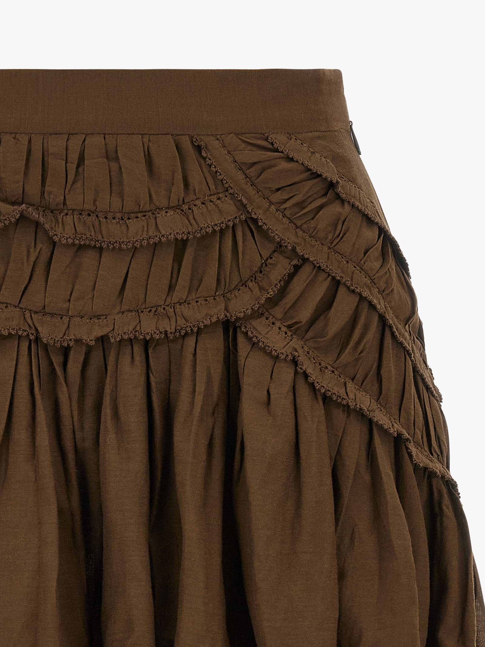 Isabel Marant Étoile 'ceola' Skirt In Brown