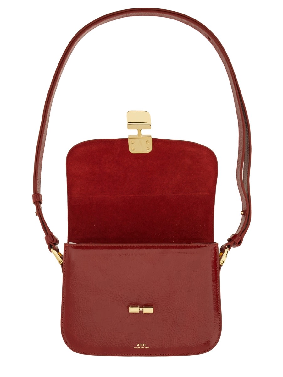 Apc Small Grace Bag In Red