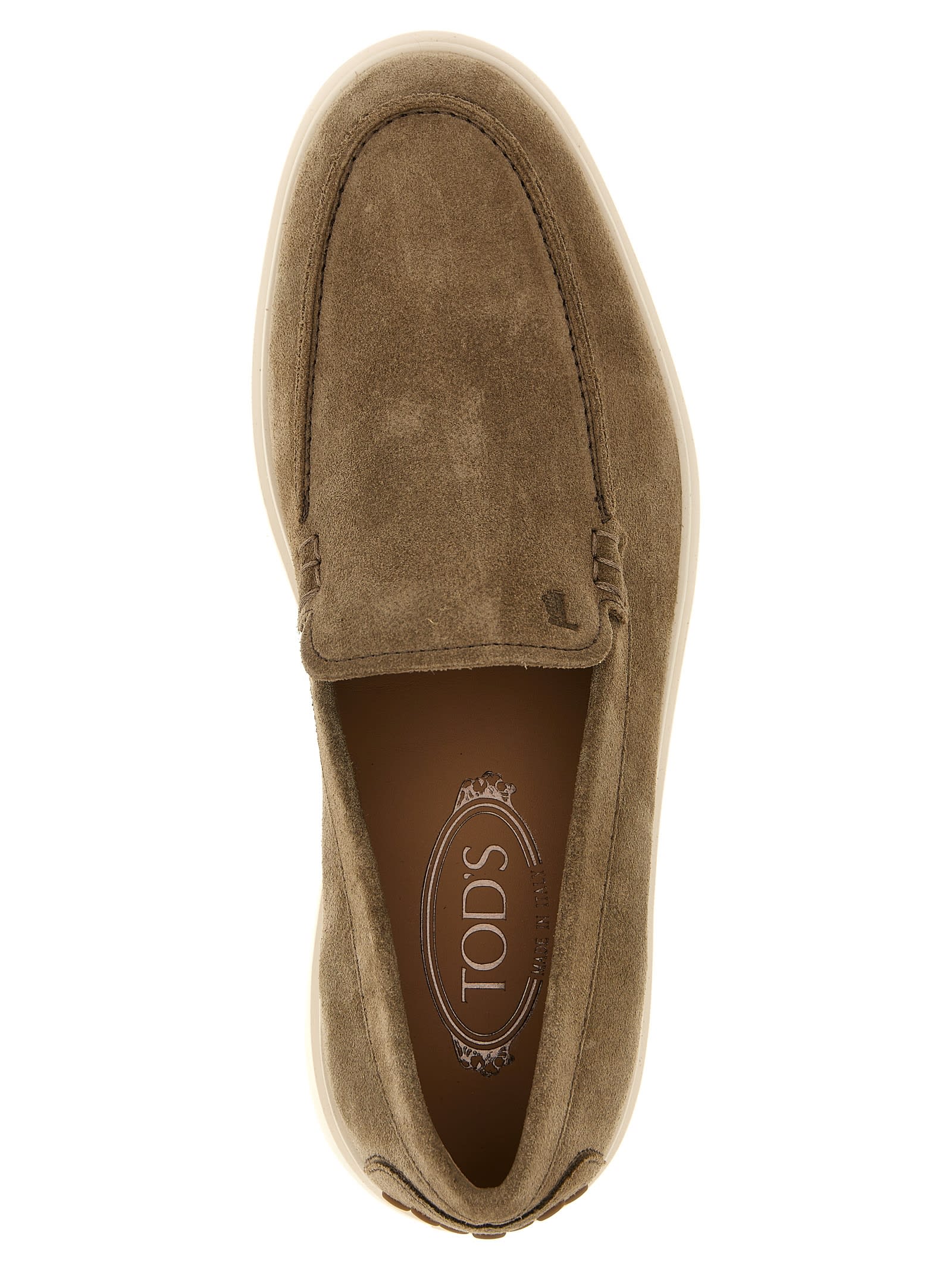 Shop Tod's Pantofola Loafers
