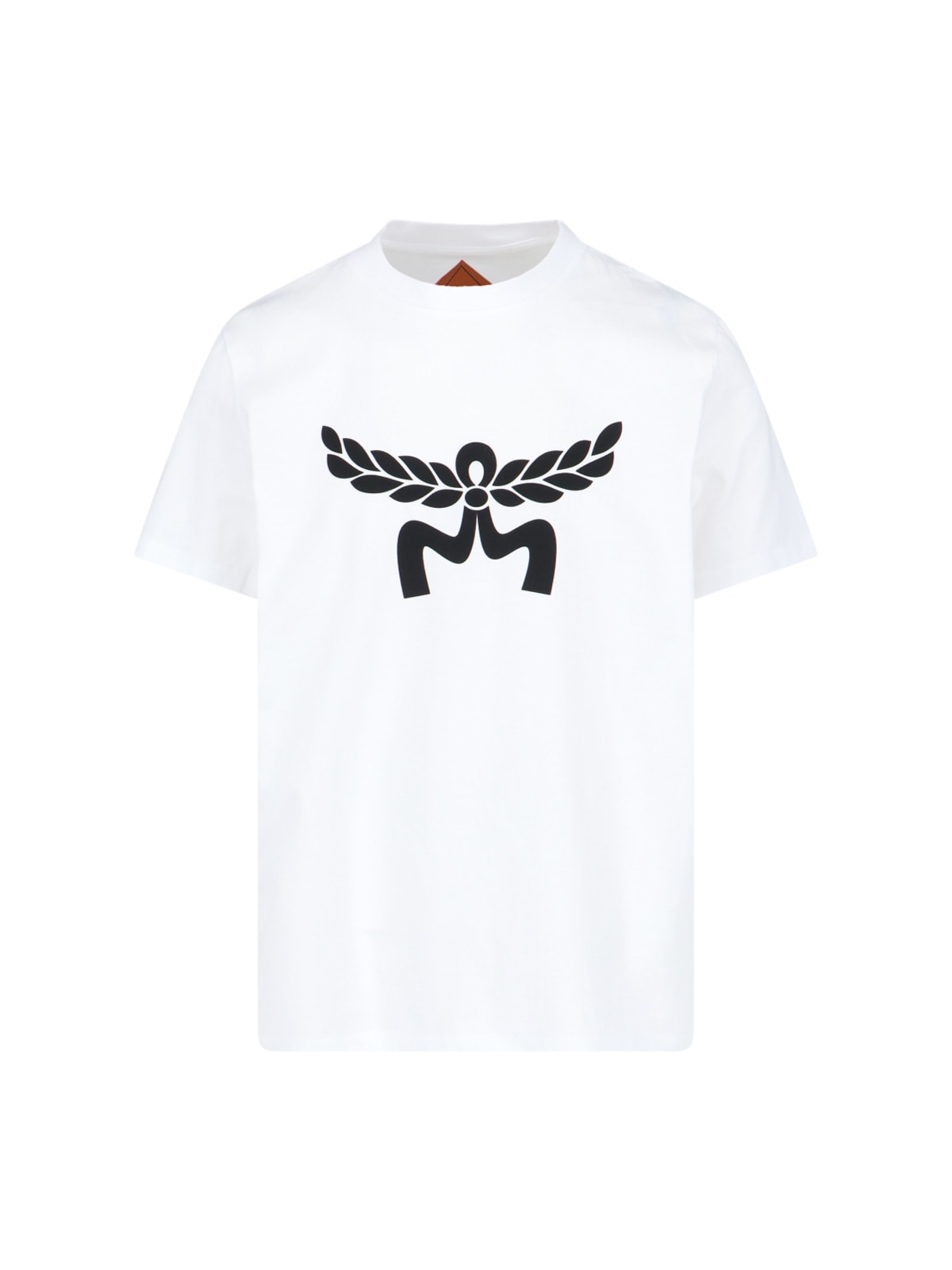 Mcm Logo T-shirt In White