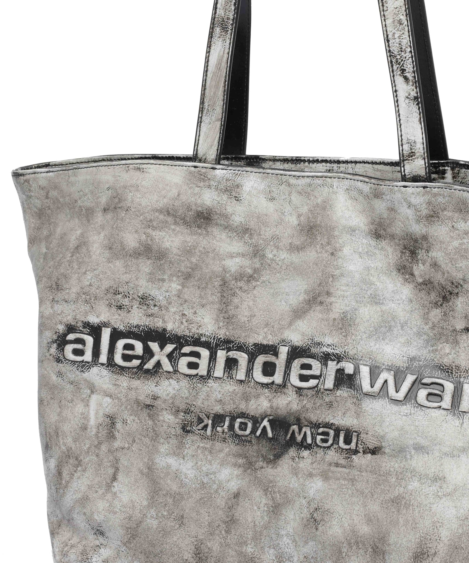 Alexander Wang Spacious Tote Bag Dual Handles In Gray