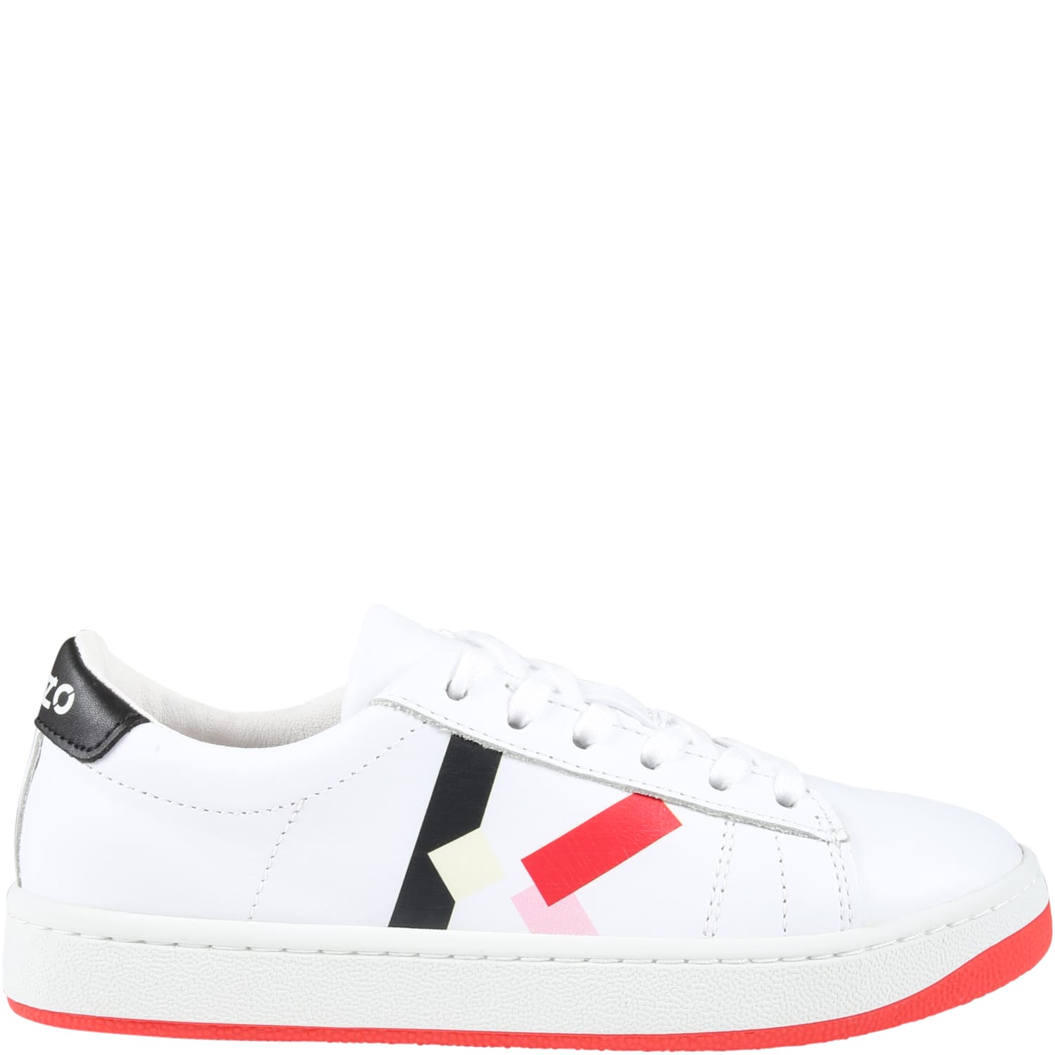Shop Kenzo Sneakers Bianco In White