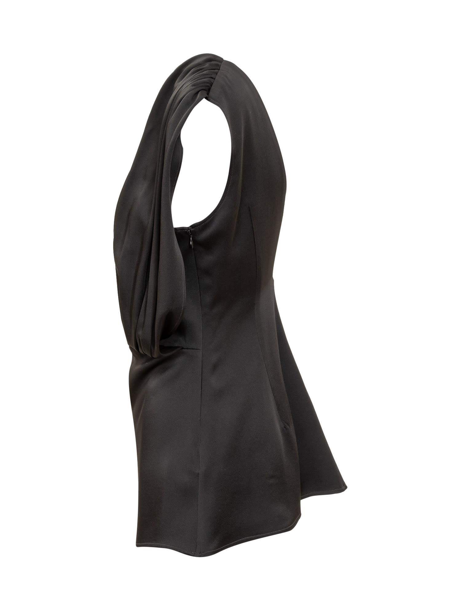 Shop Jil Sander 69 Top In Black