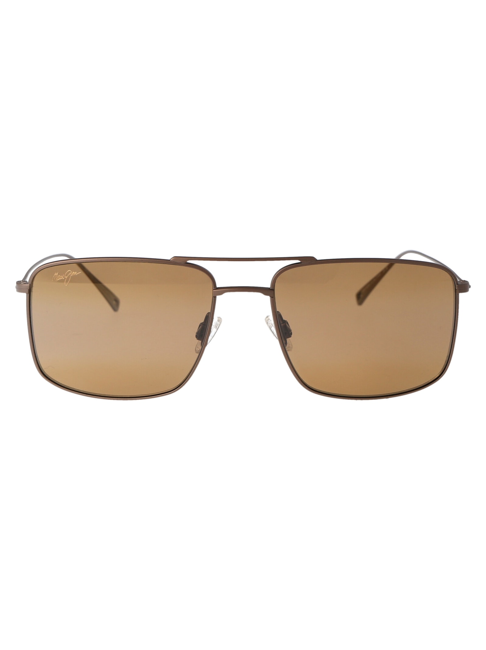 Maui Jim Aeko Sunglasses In 01 Hcl Aeko Satin Sepa