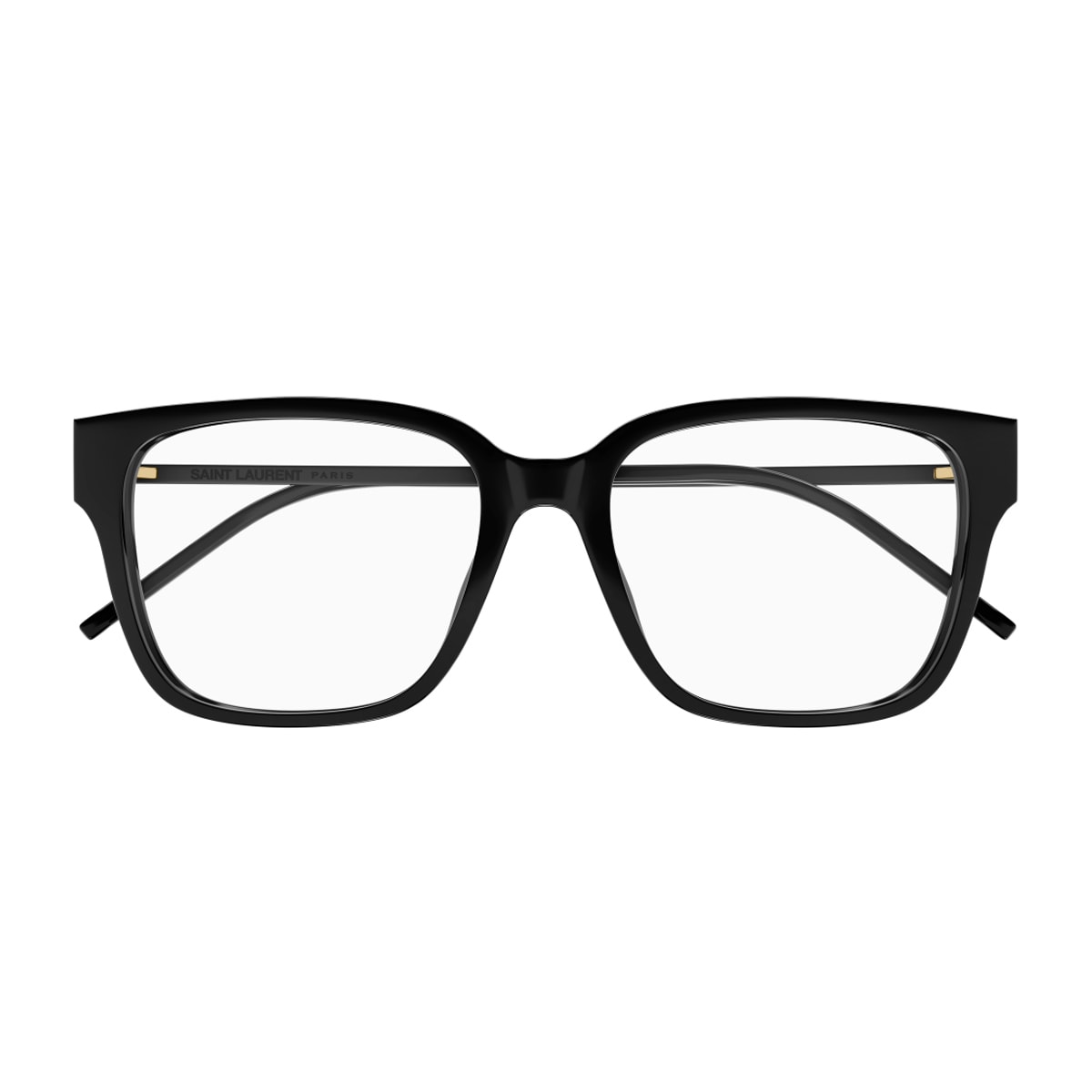 Saint Laurent Sl M48o_a/fn Linea Monogram Eyeglasses In Black
