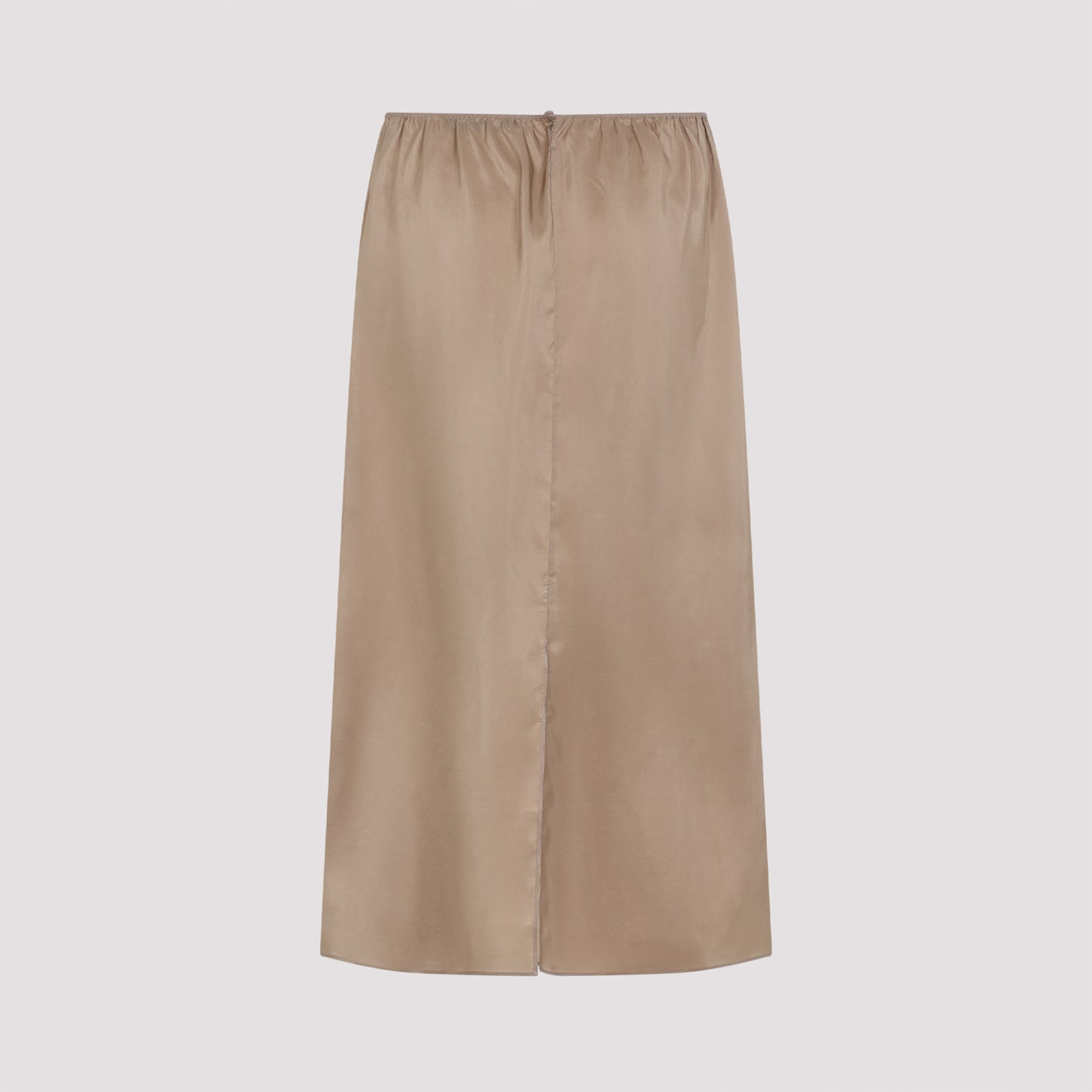 Shop Carven Midi Skirt In Fawn