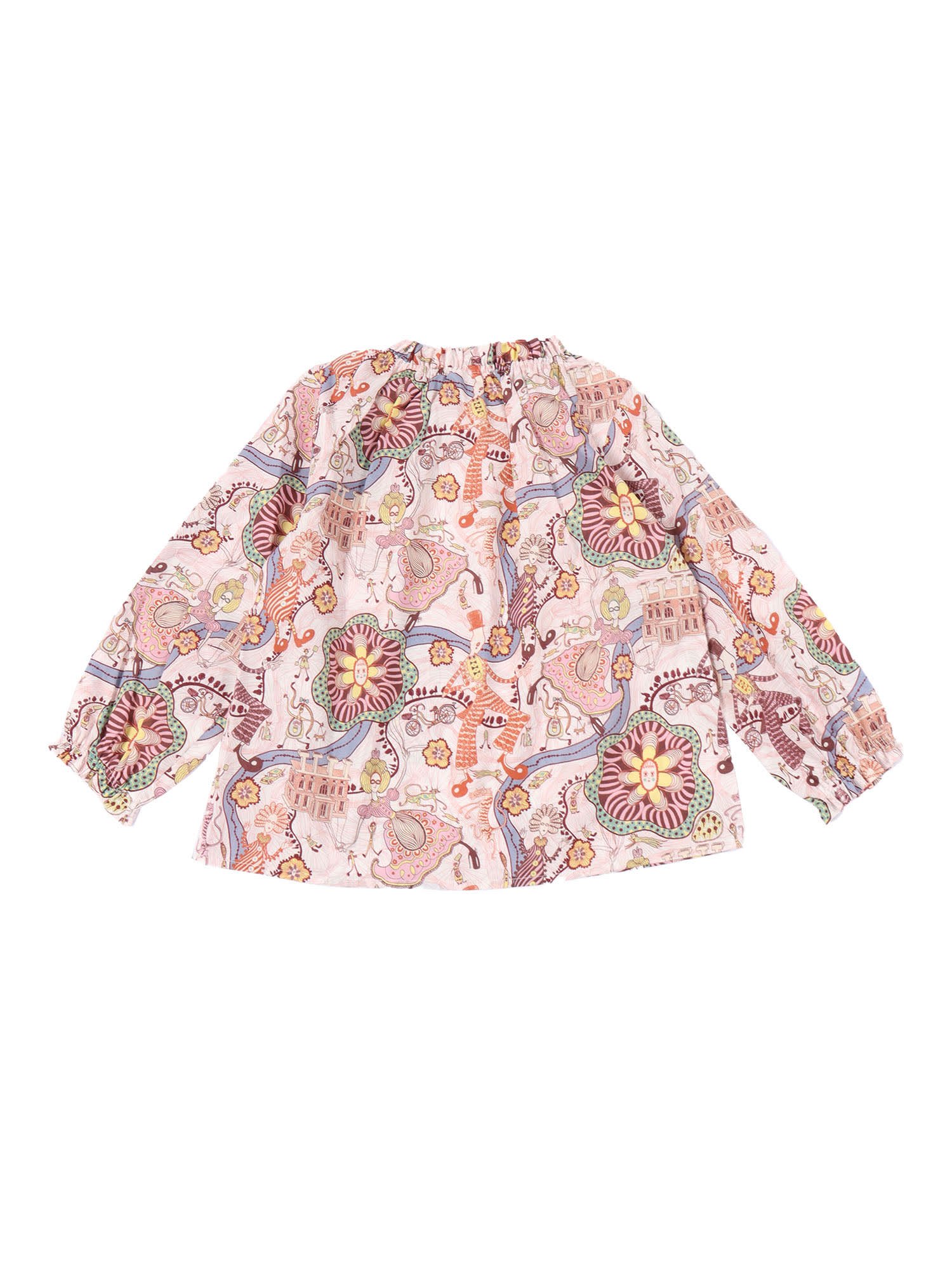 Il Gufo Long Sleeved Shirt In Multi