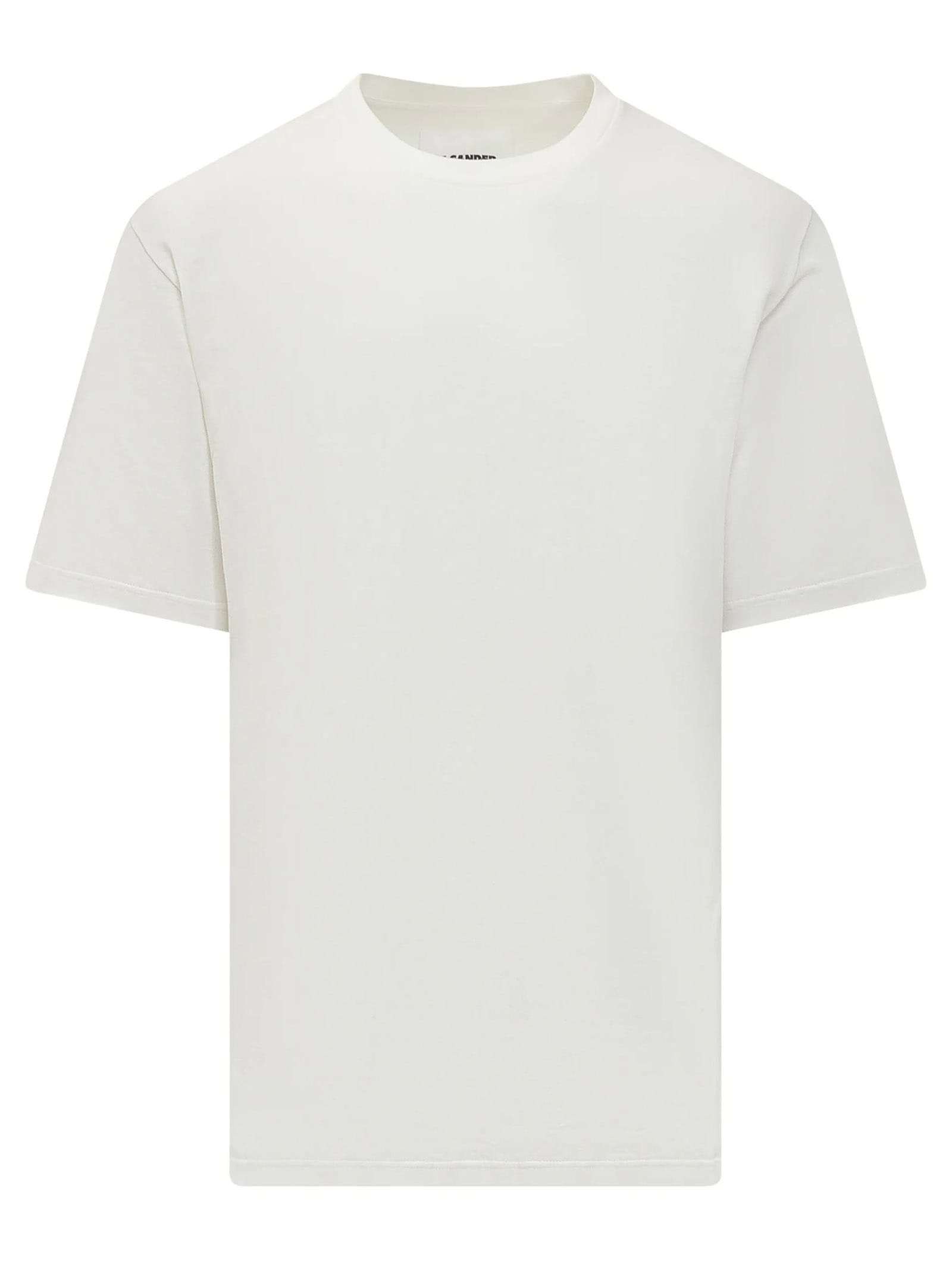 Shop Jil Sander T-shirts And Polos White