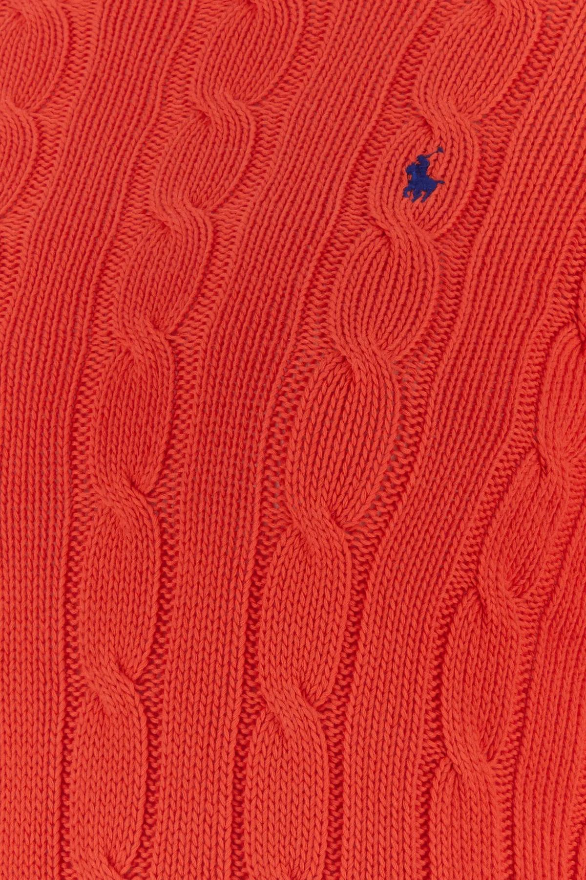 Shop Polo Ralph Lauren Red Cotton Sweater