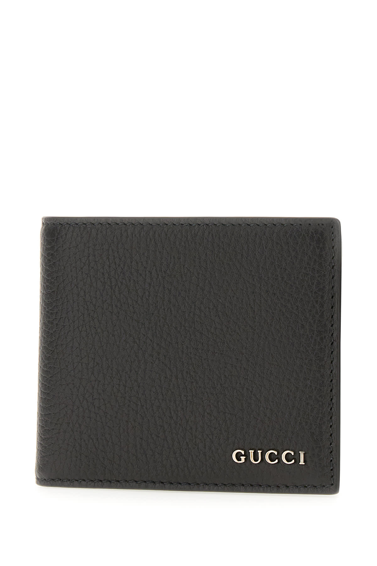Gucci Black Leather Wallet In Black