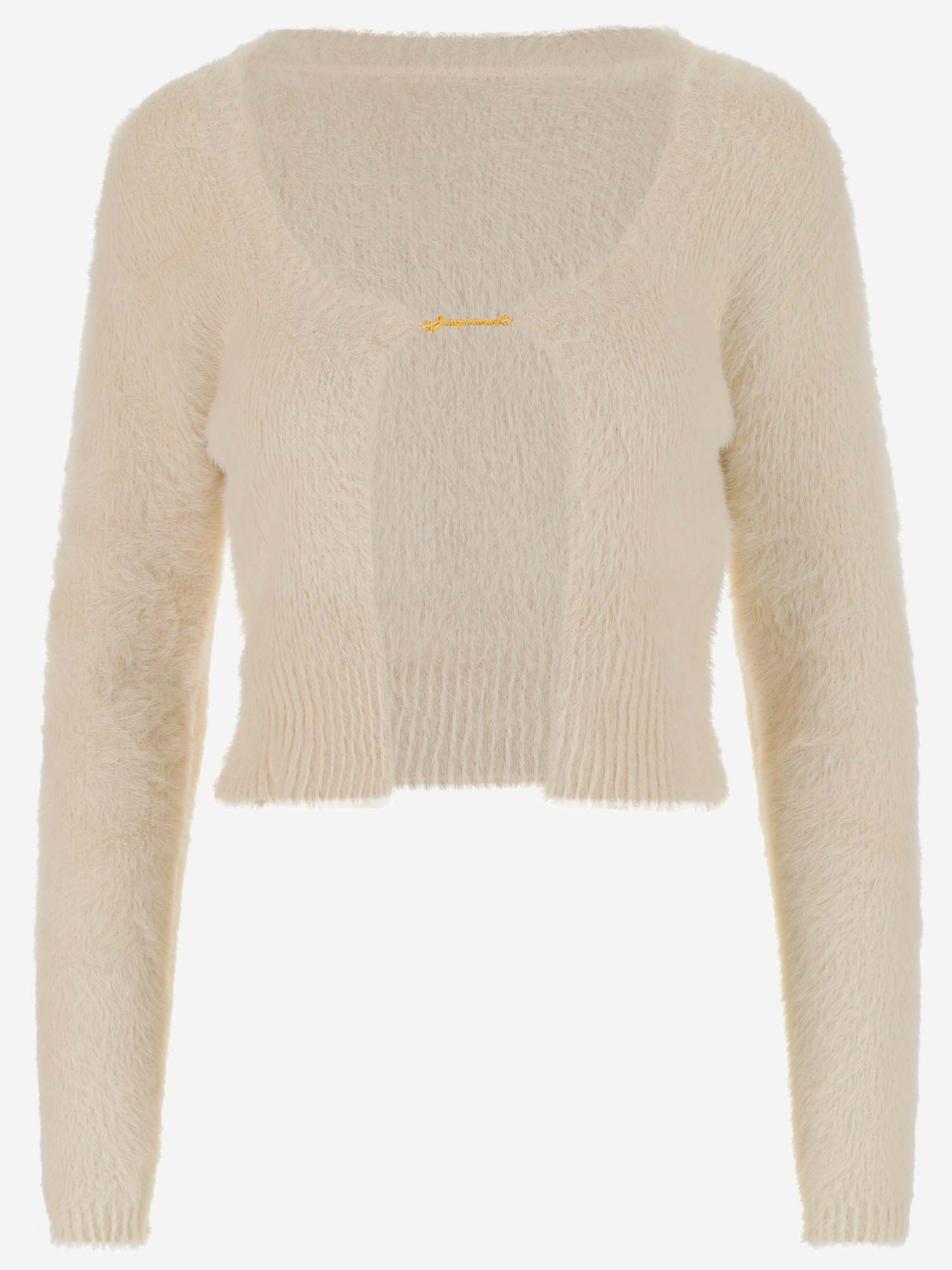 Jacquemus La Maille Neve Manches Longues In White