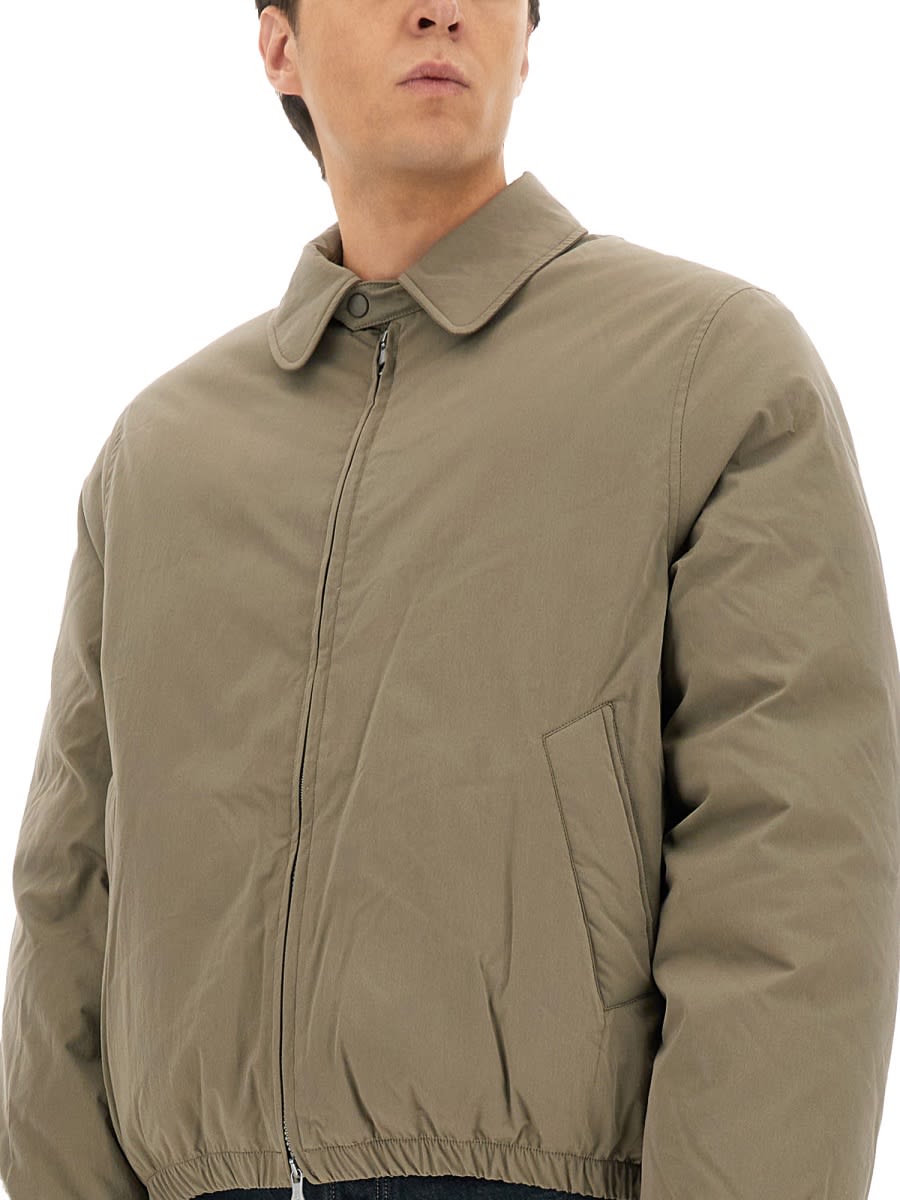 Our Legacy Avenue Puffa Jacket In Solaro Fabric In Green