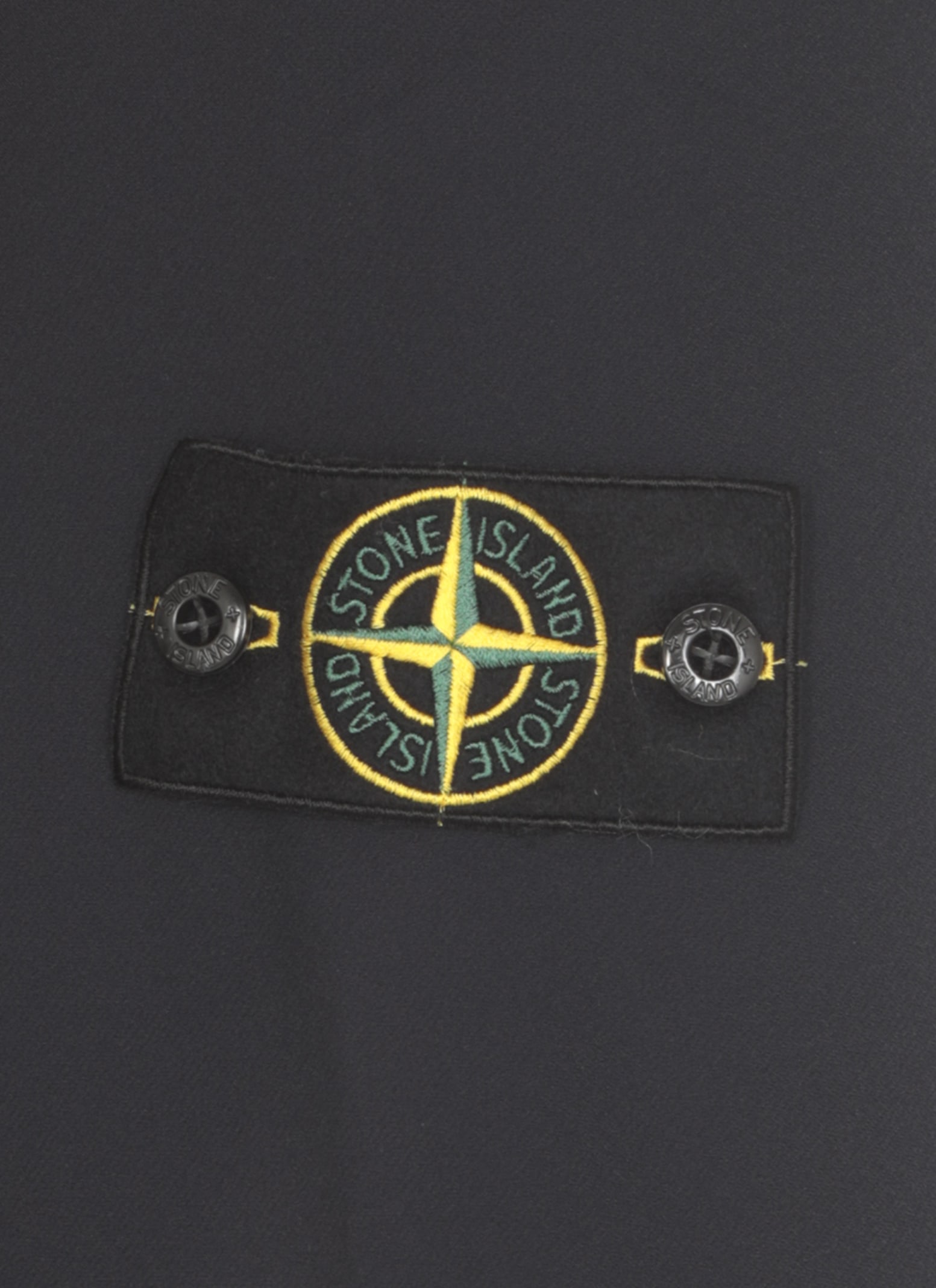 Shop Stone Island Jacket With Logo In Blue