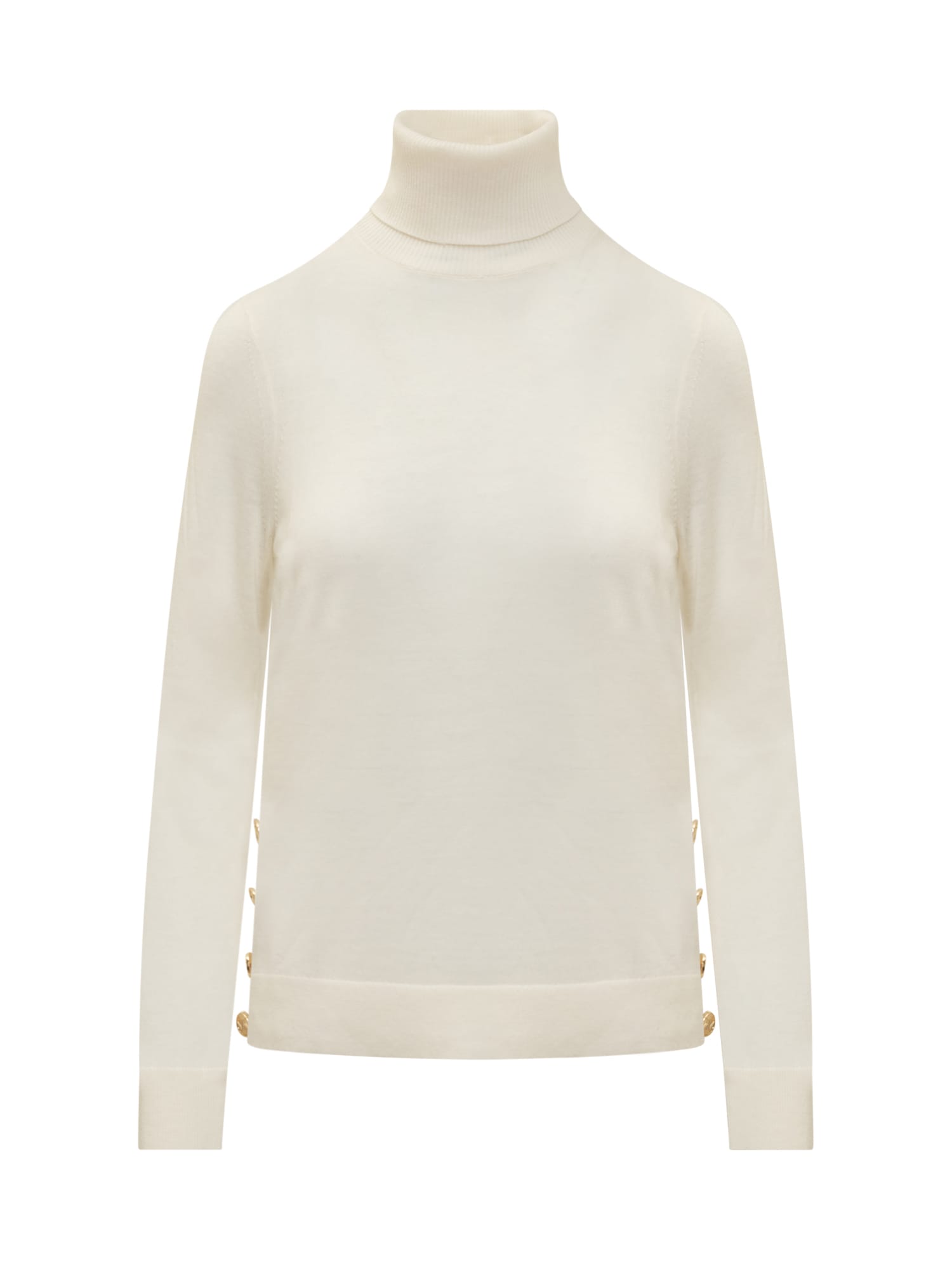 Turtleneck Wool Pullover