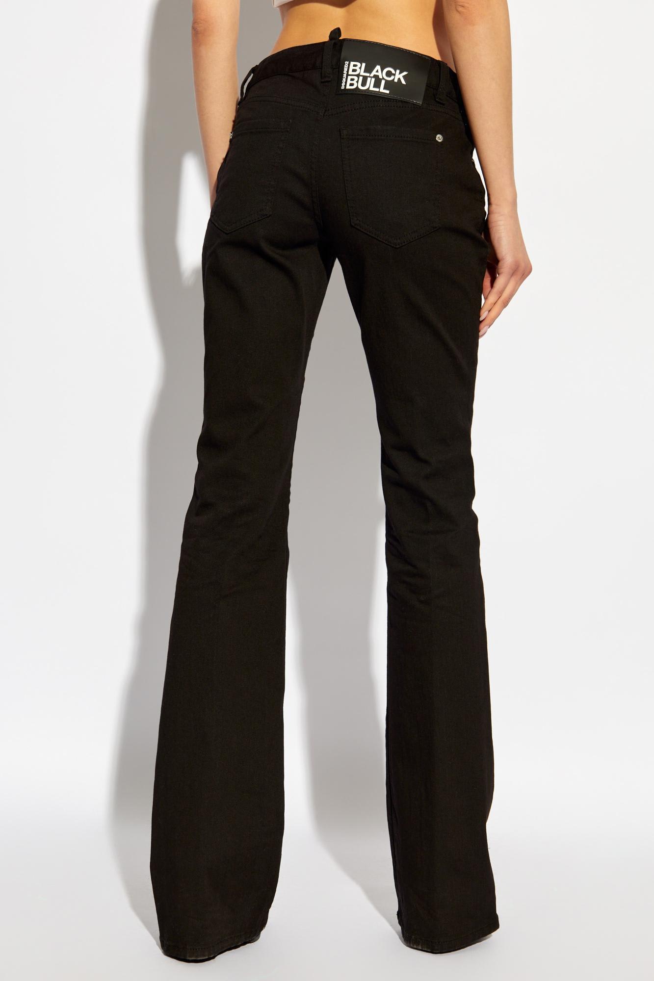 Dsquared2 Logo Patch Jeans