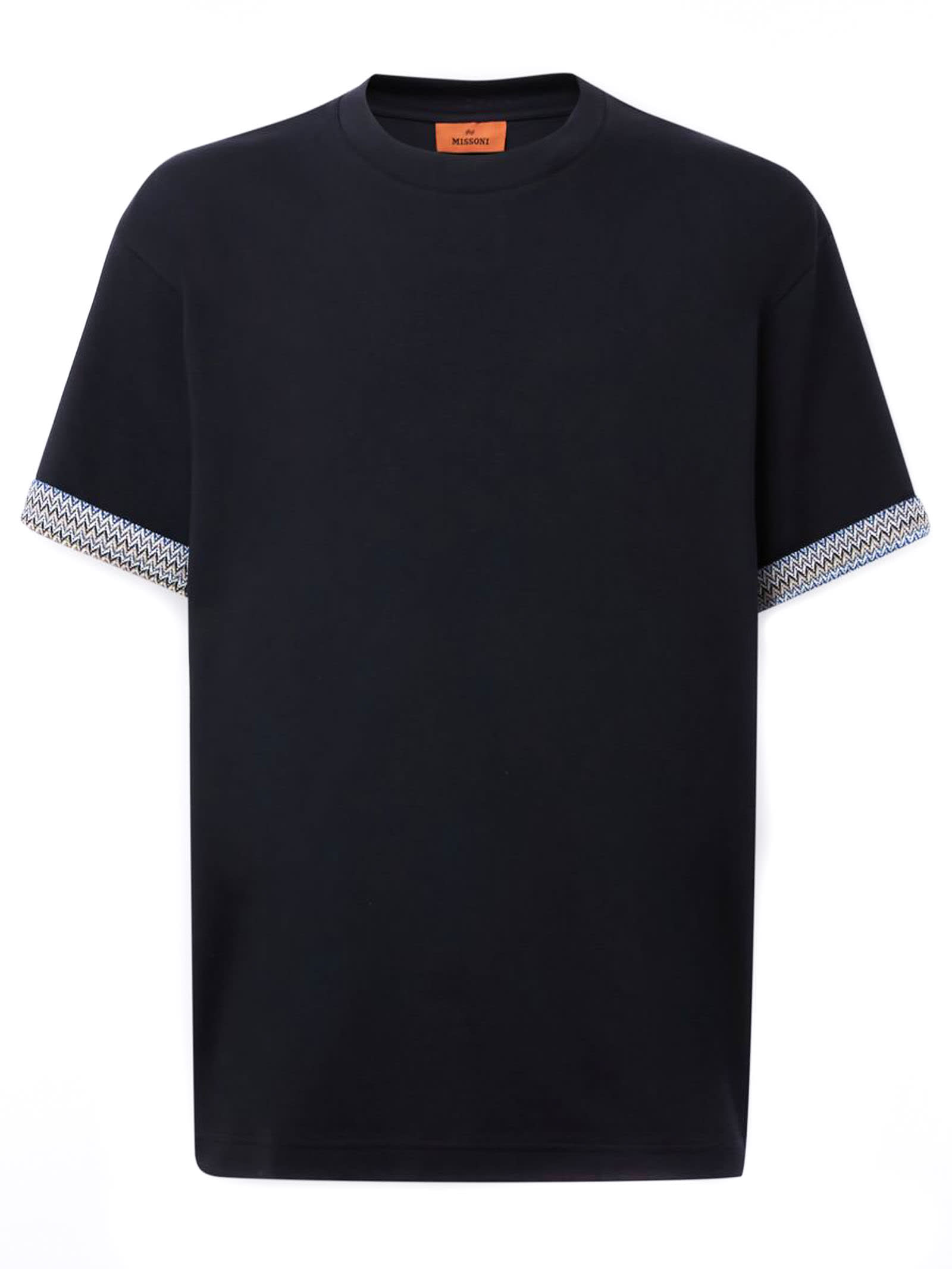 Shop Missoni T-shirts And Polos Black