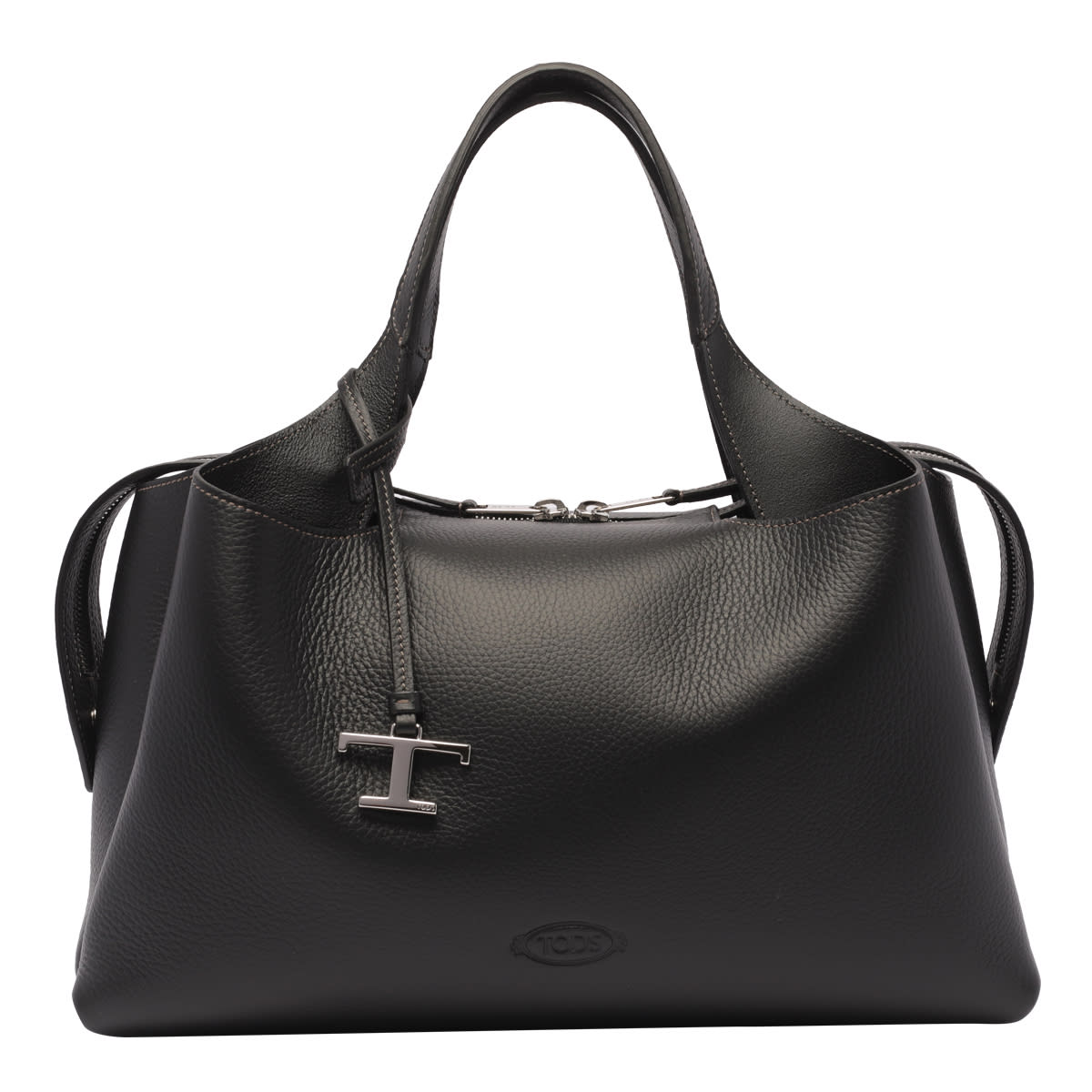 Shop Tod's Medium Handbag In Black