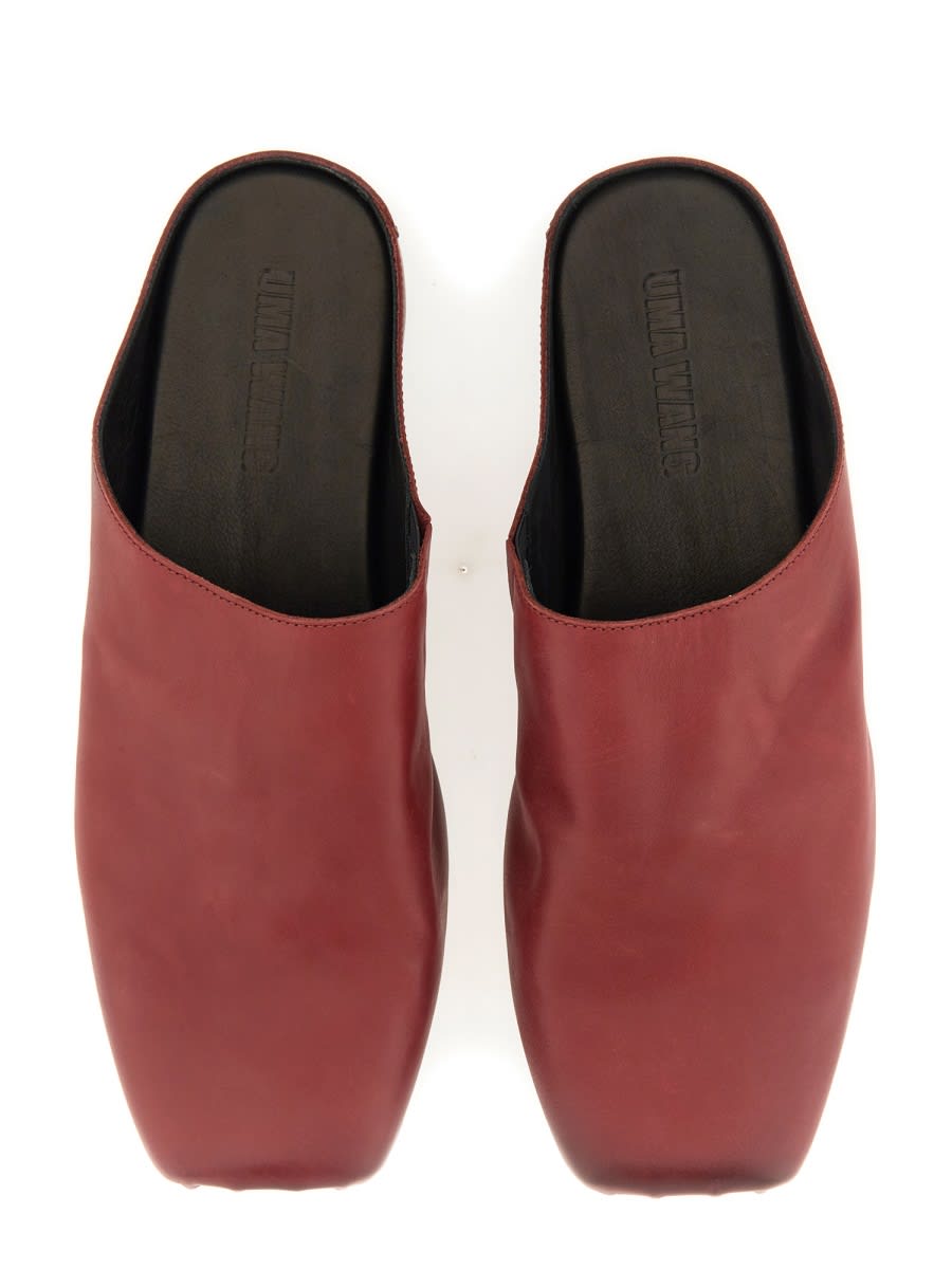 Shop Uma Wang Slipper Ballet In Red