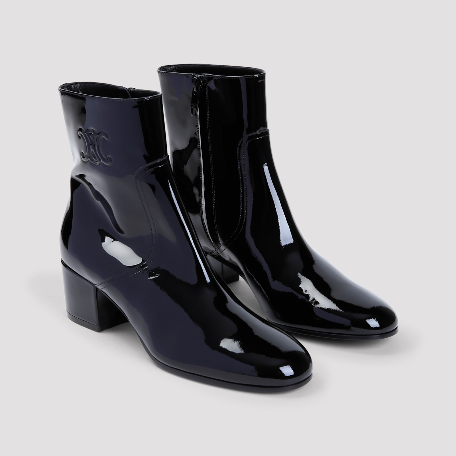 Celine Triomphe Zipped Boots