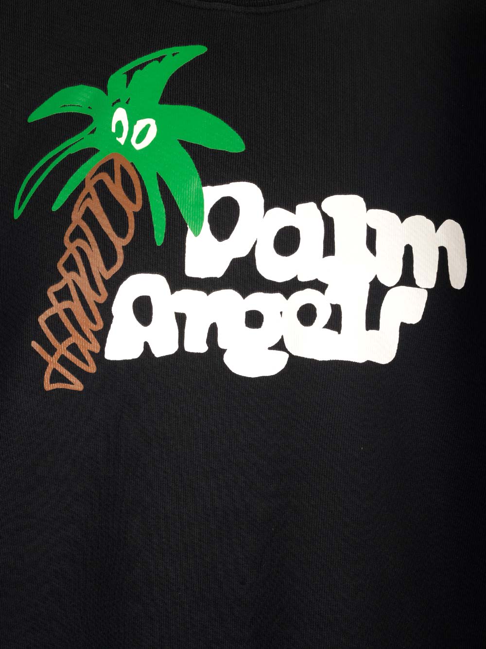 Shop Palm Angels Classic Sweatshirt In Black White