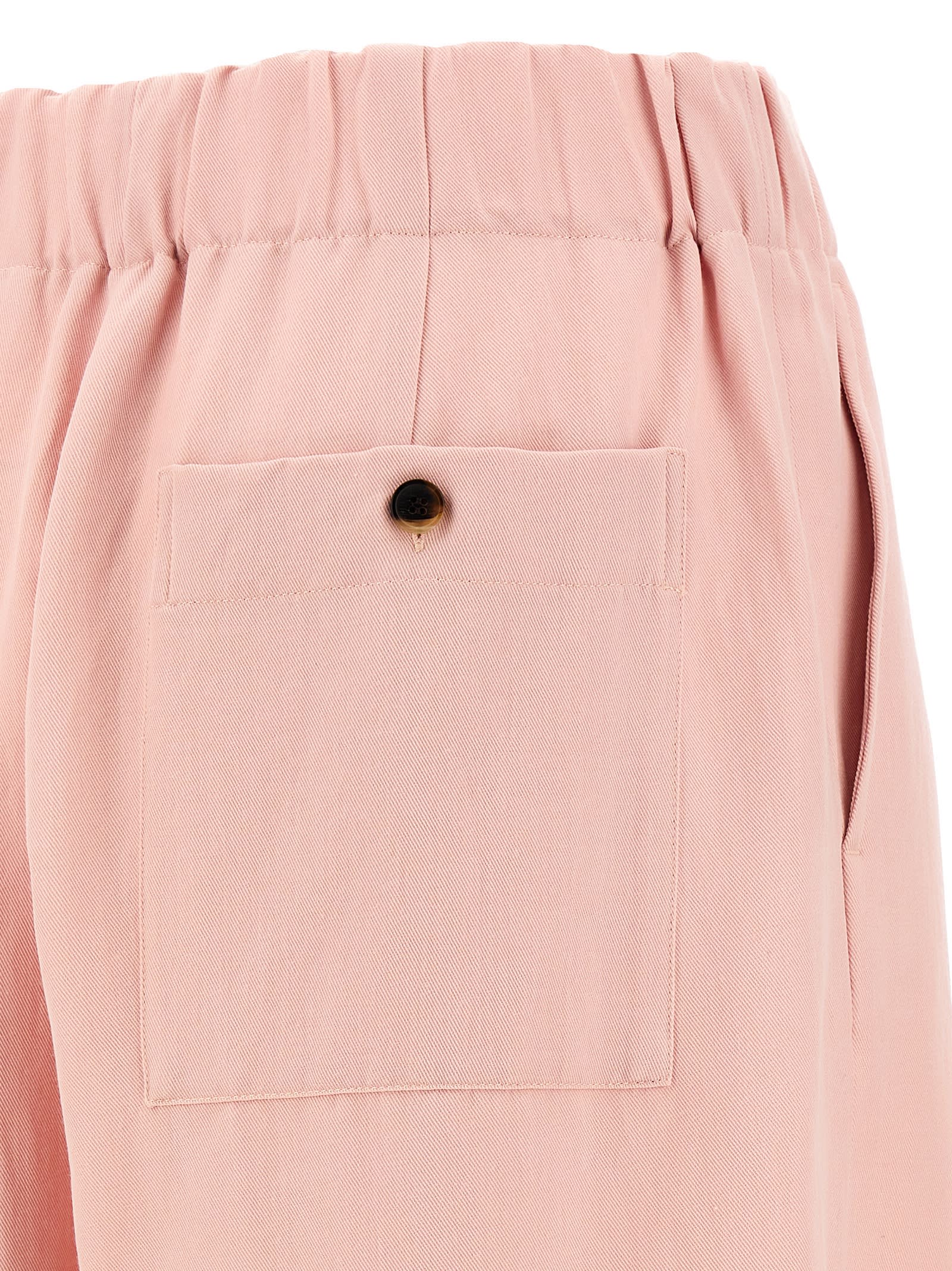 Dries Van Noten Trousers Featuring Back Pocket And Wide Leg In Pink