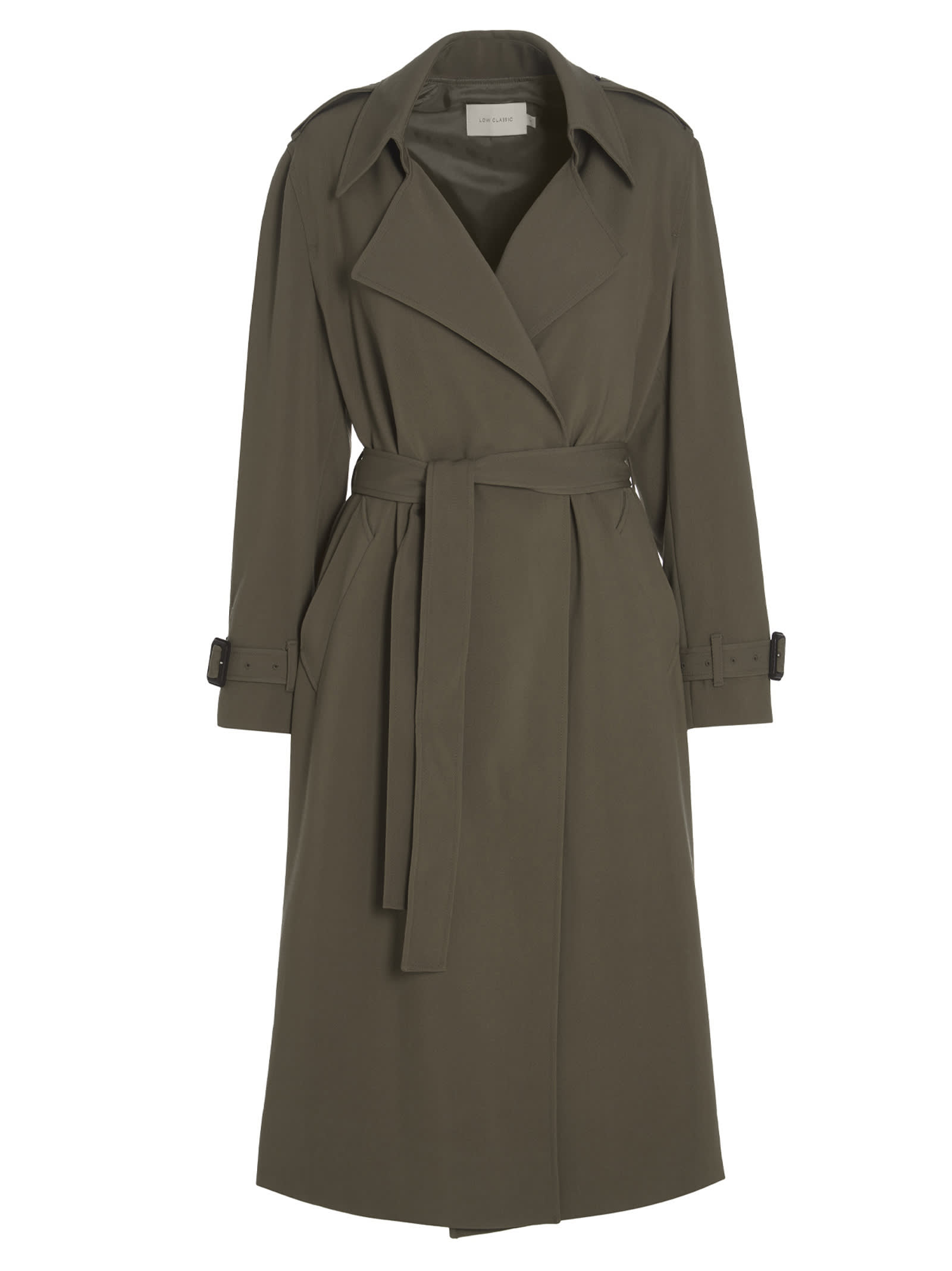 Low Classic Belted Trench Coat