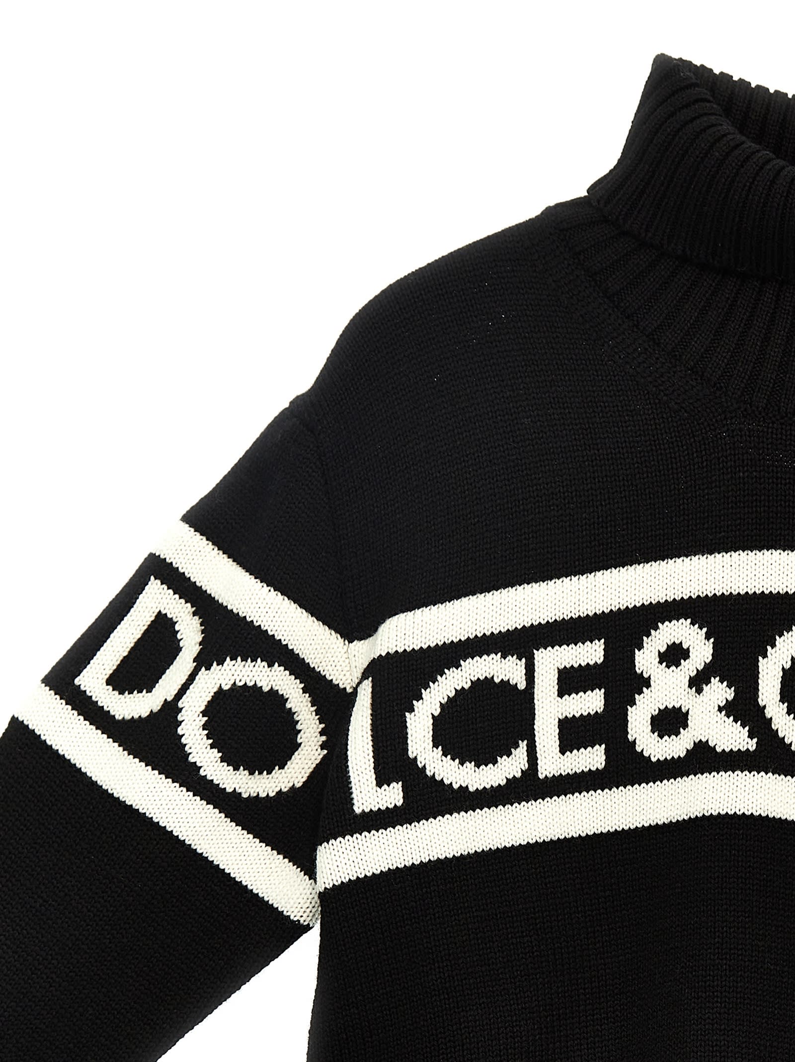 Shop Dolce & Gabbana Logo Sweater In Variante