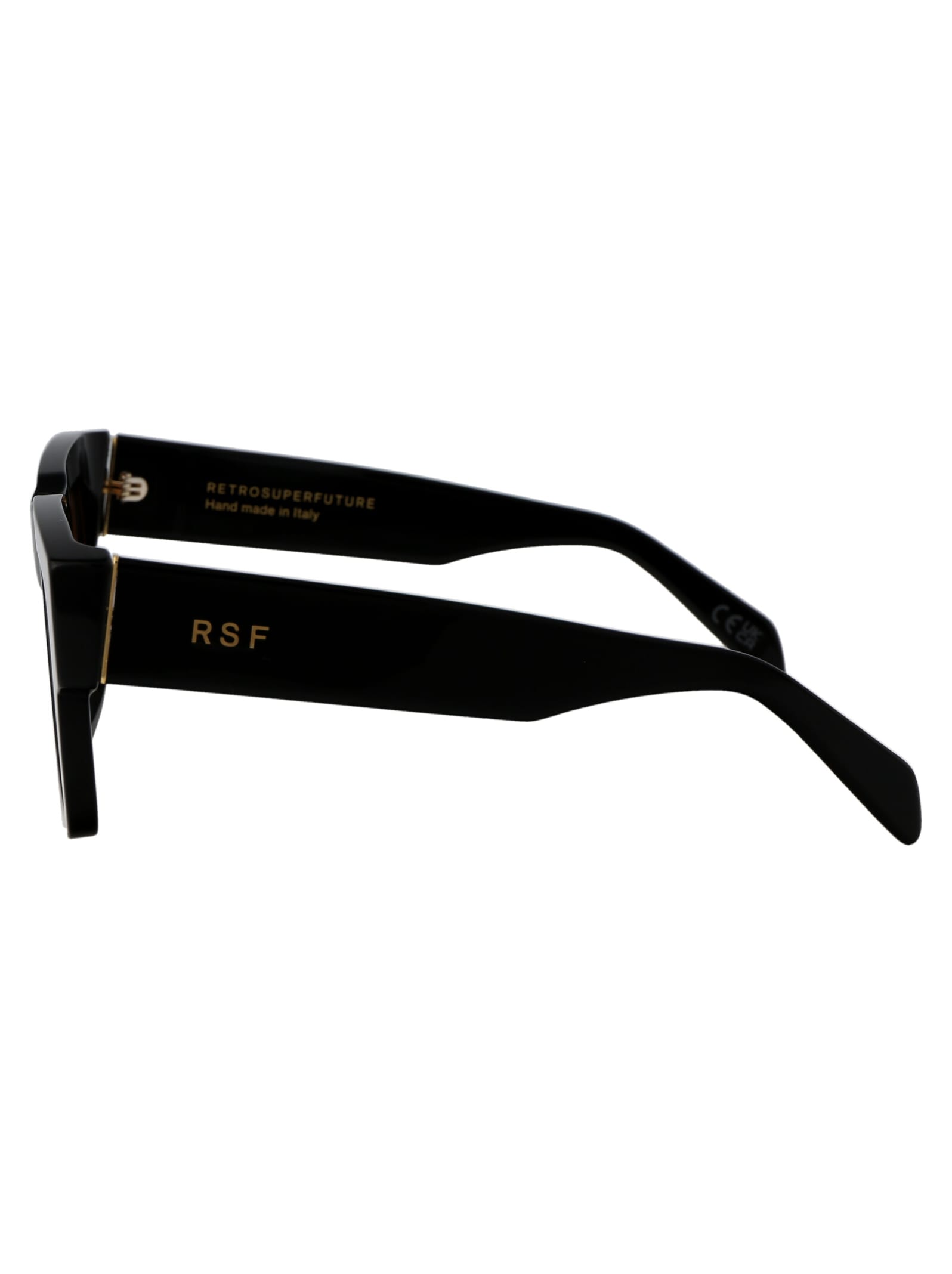Shop Retrosuperfuture Mega Sunglasses In Refined