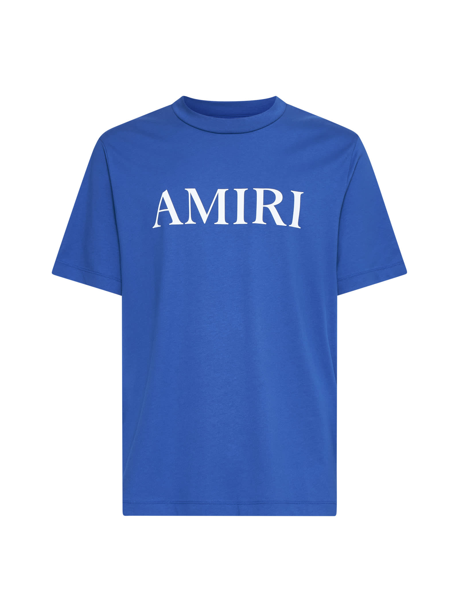 Shop Amiri T-shirt In Blue