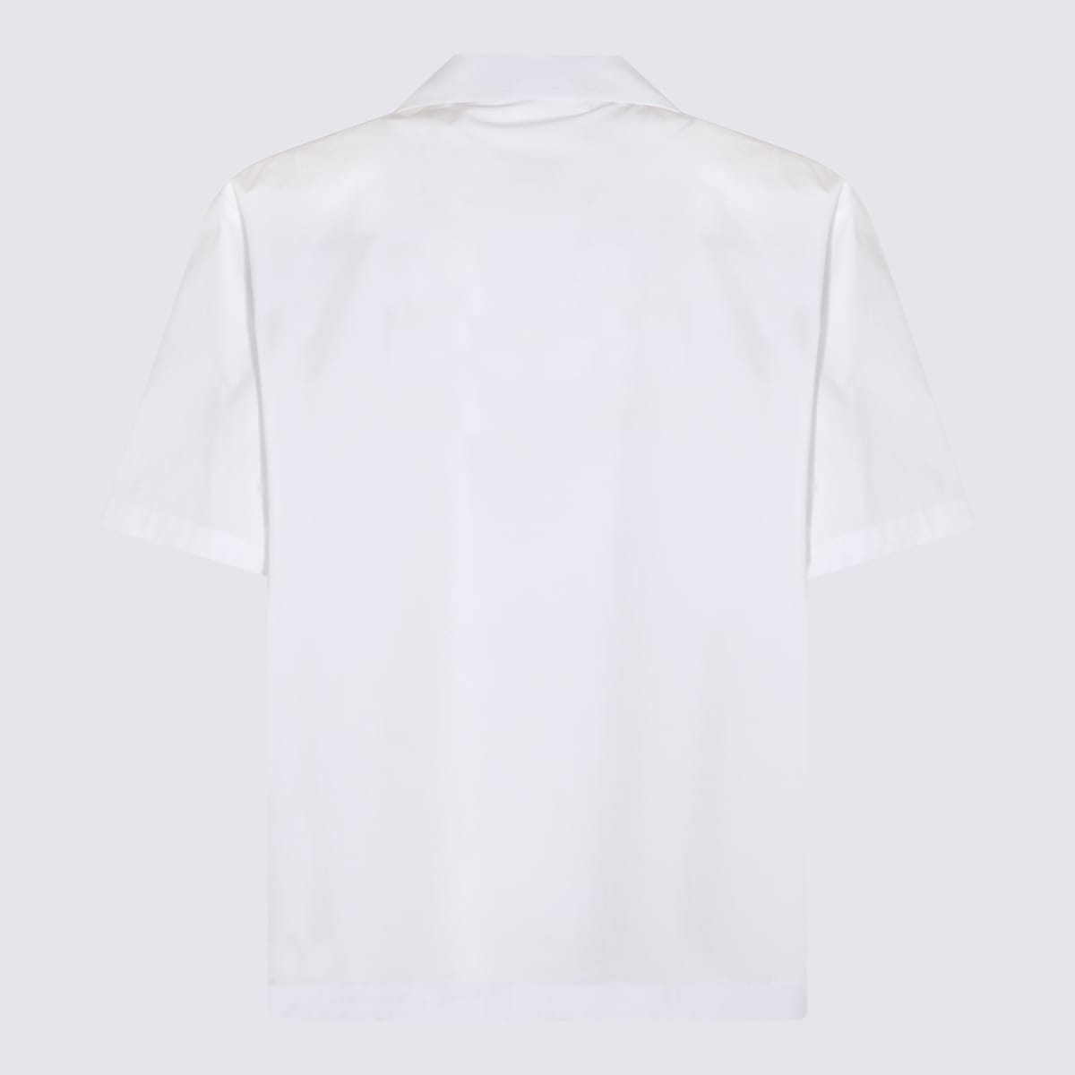 Shop Valentino White Cotton Shirt