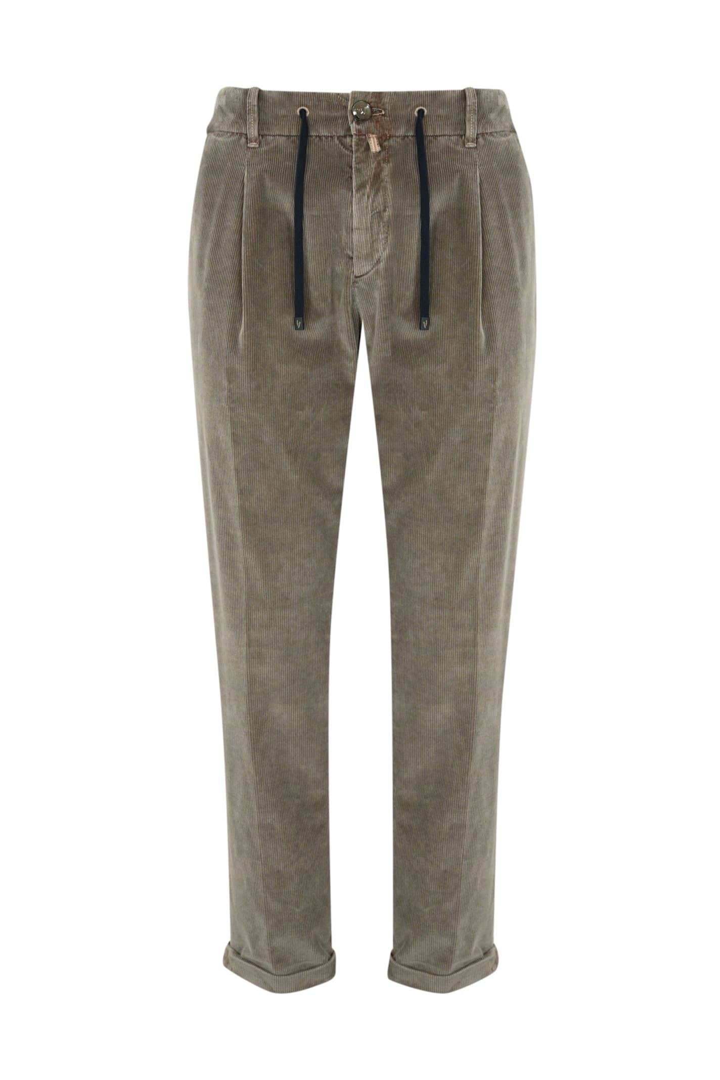 udine Trousers In Cotton Velvet