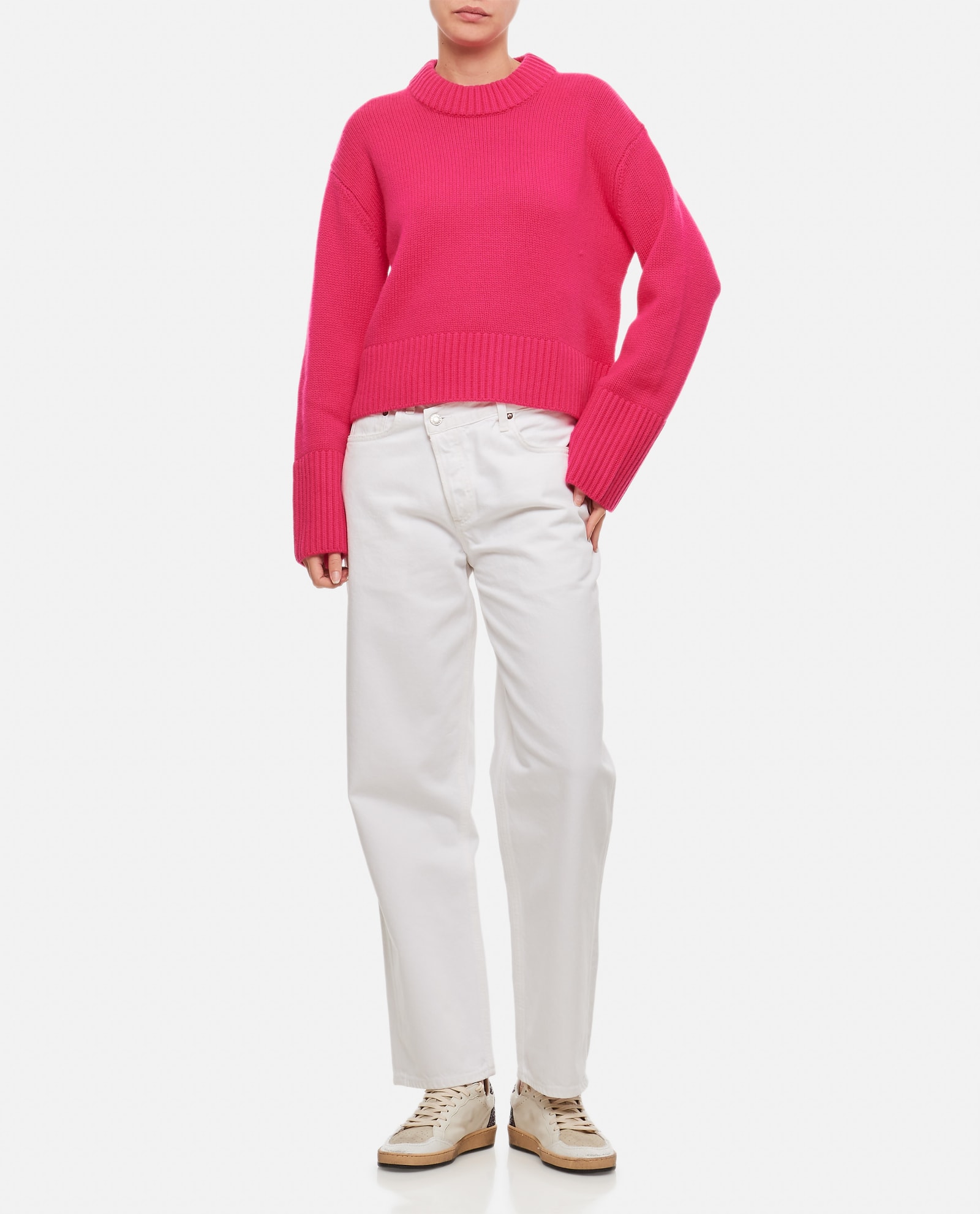 Shop Lisa Yang Sony Cashmere Sweater In Pink