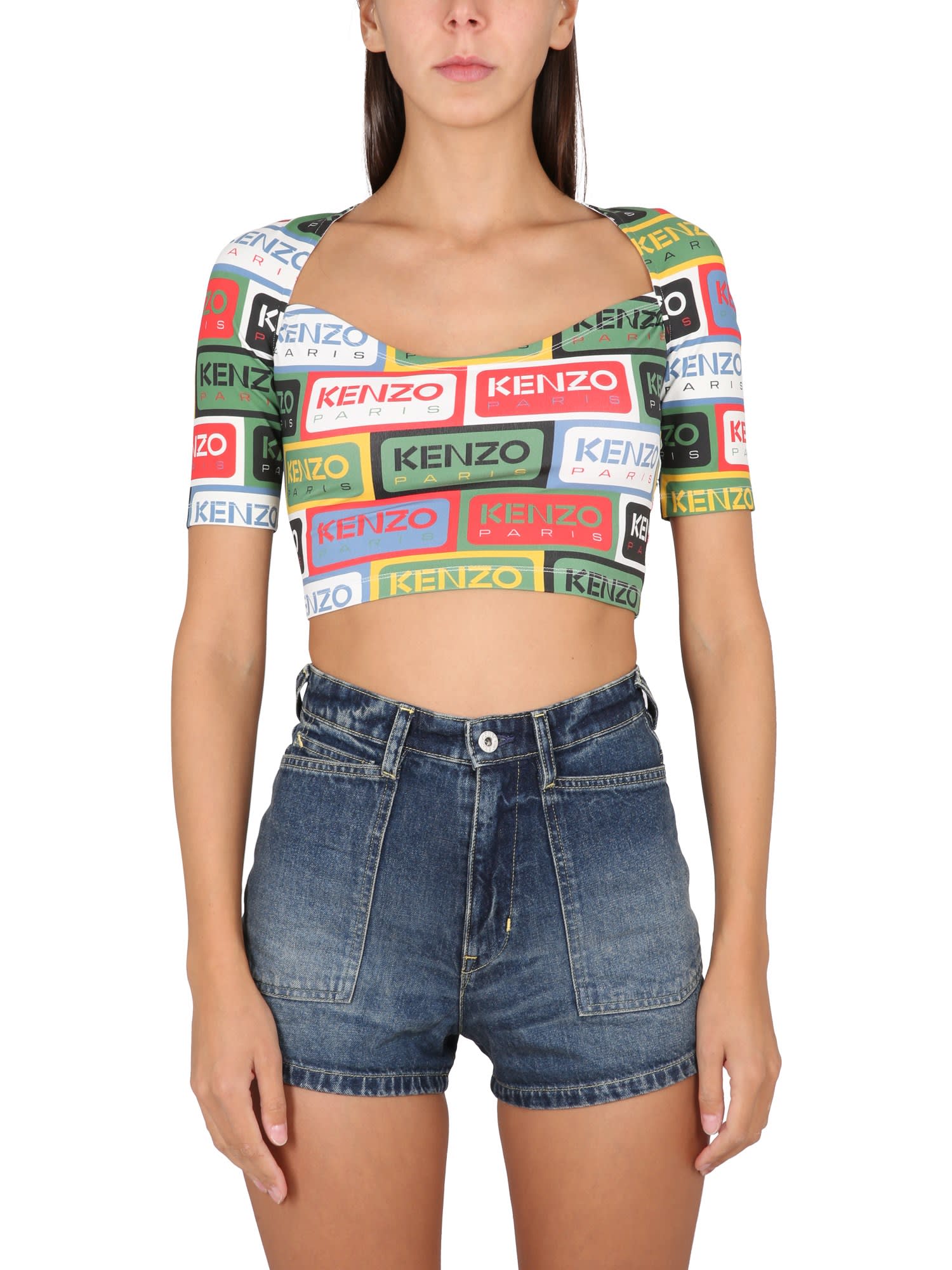 Kenzo Labels Short Top | Smart Closet