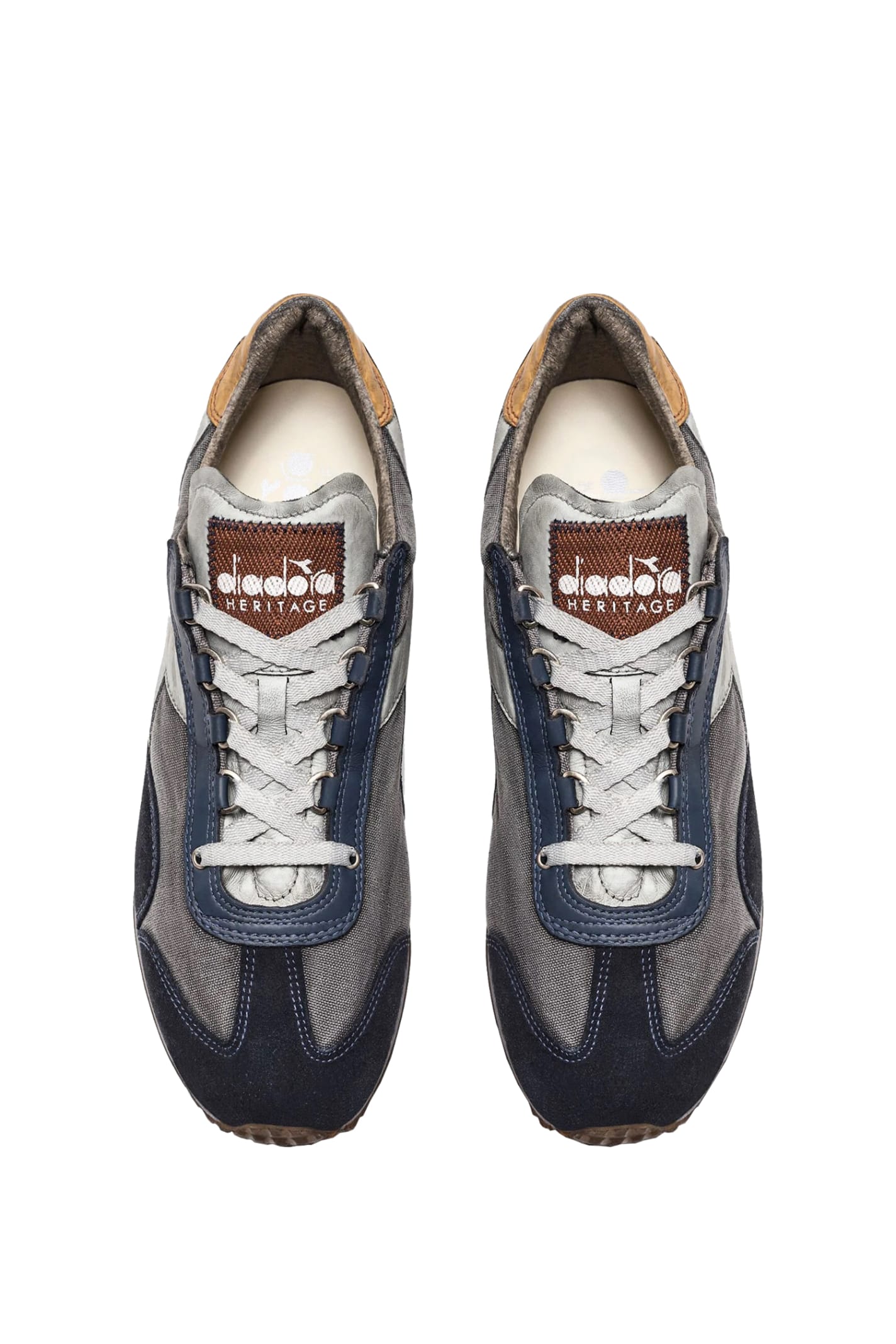 Shop Diadora Sneakers In Blue
