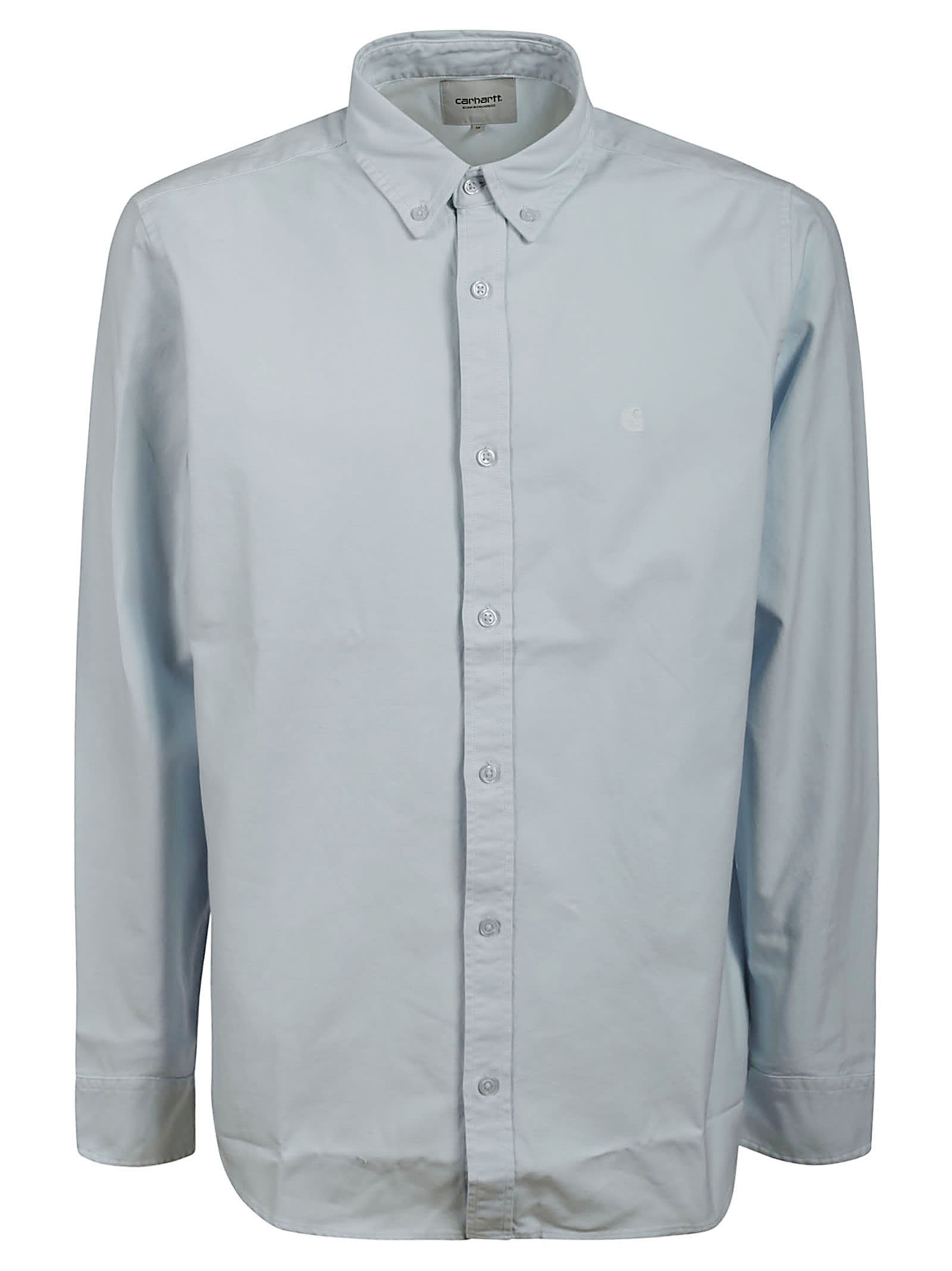 Pastel Light-blue Cotton Shirt