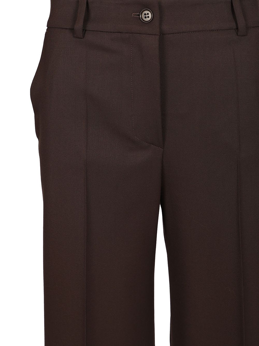 P.a.r.o.s.h Palazzo Trousers In Brown
