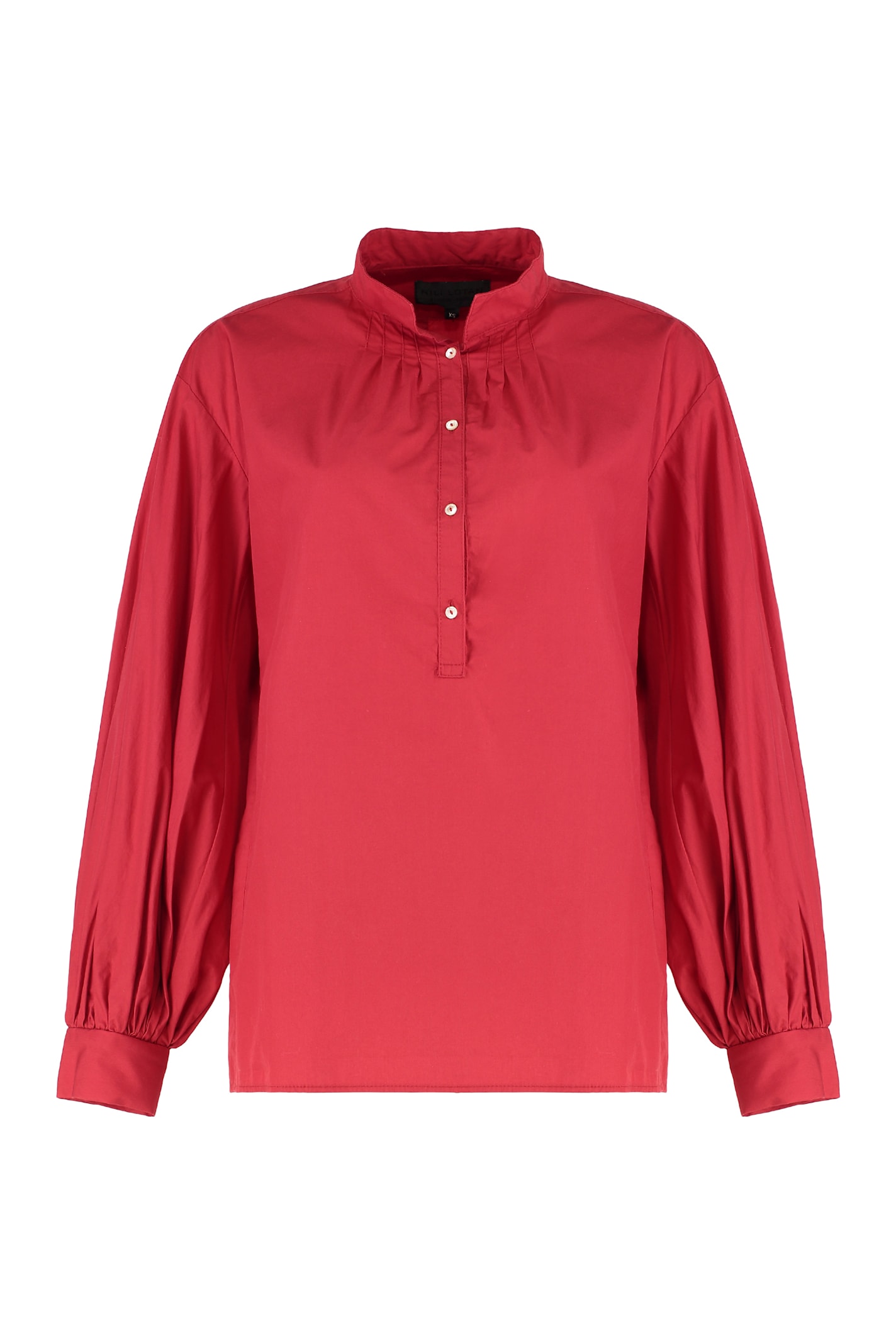 Nili Lotan Printed Silk Shirt