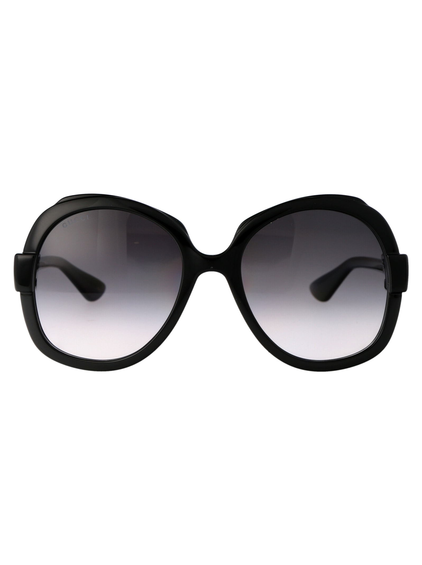 Shop Gucci Gg1432s Sunglasses In 001 Black Black Grey