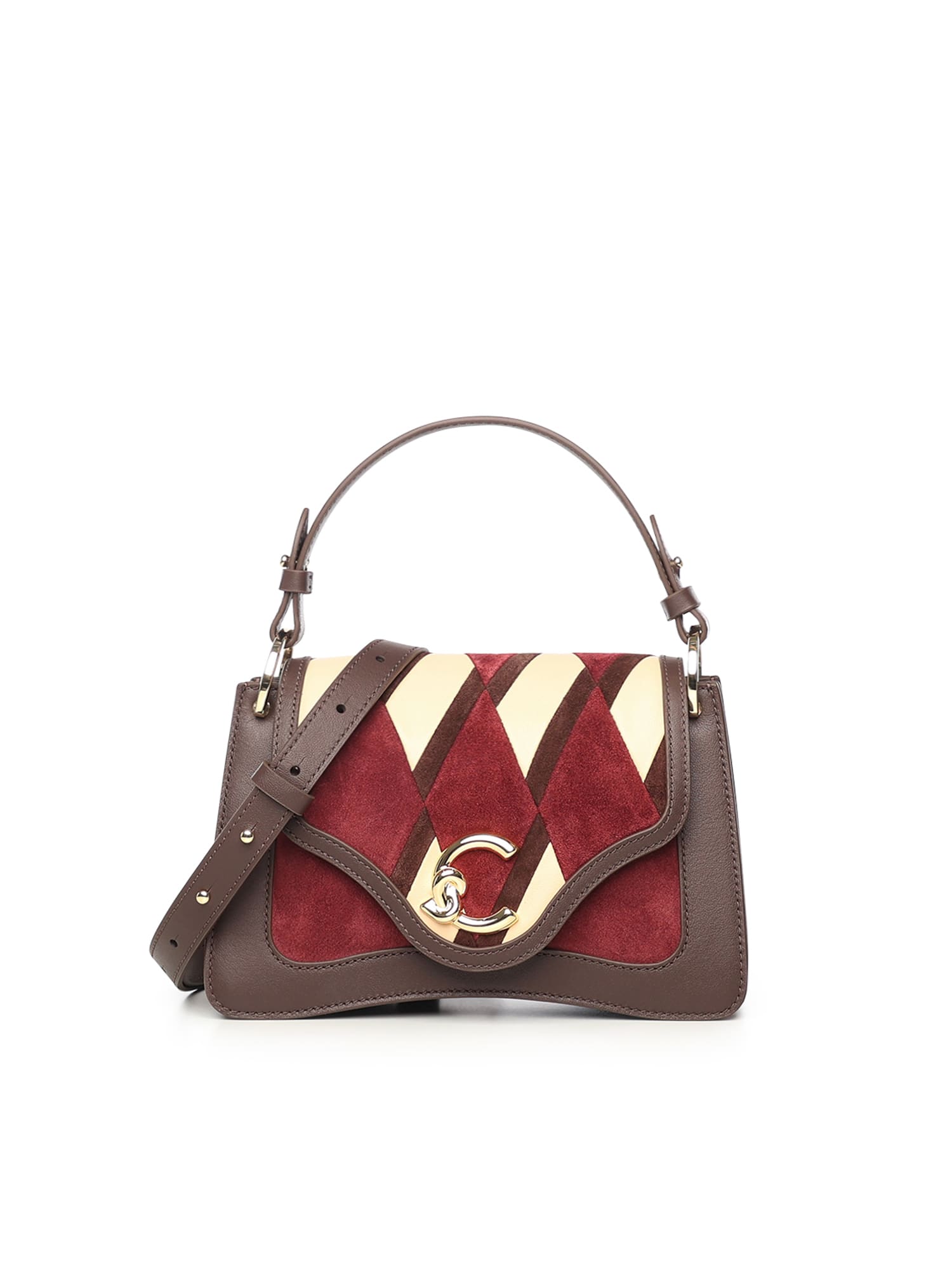 Coccinelle Medium C-me Bag In Brown