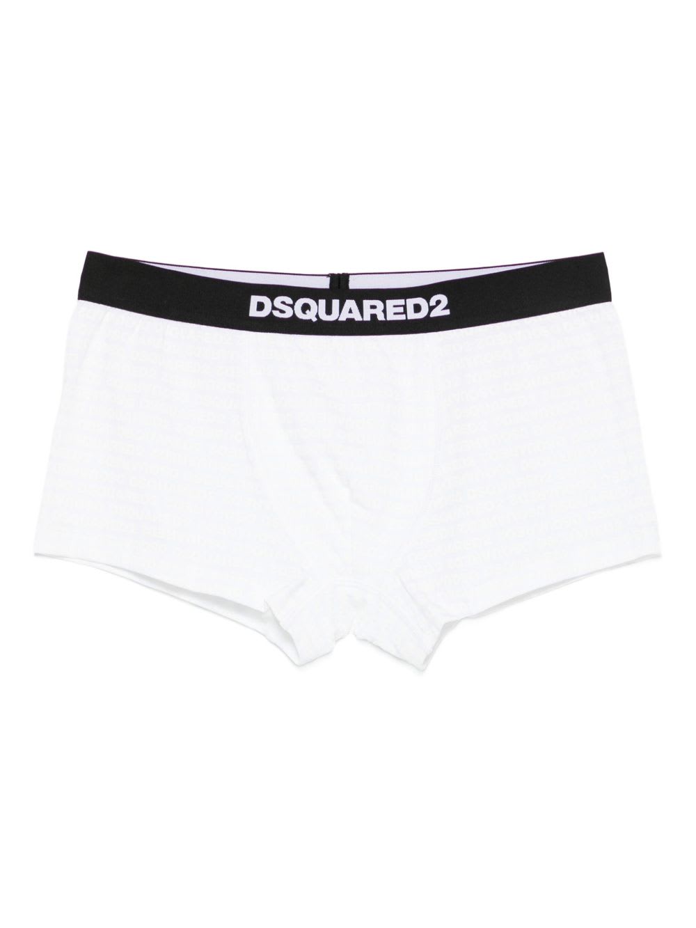 Dsquared2 Dsquaredwhite Boxer Briefs In White