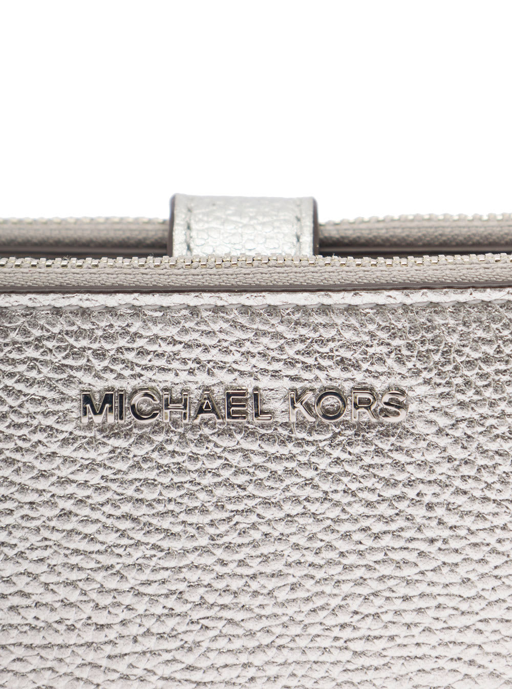 Leather wallet PARKER Michael Kors  Silver  Gomezplen