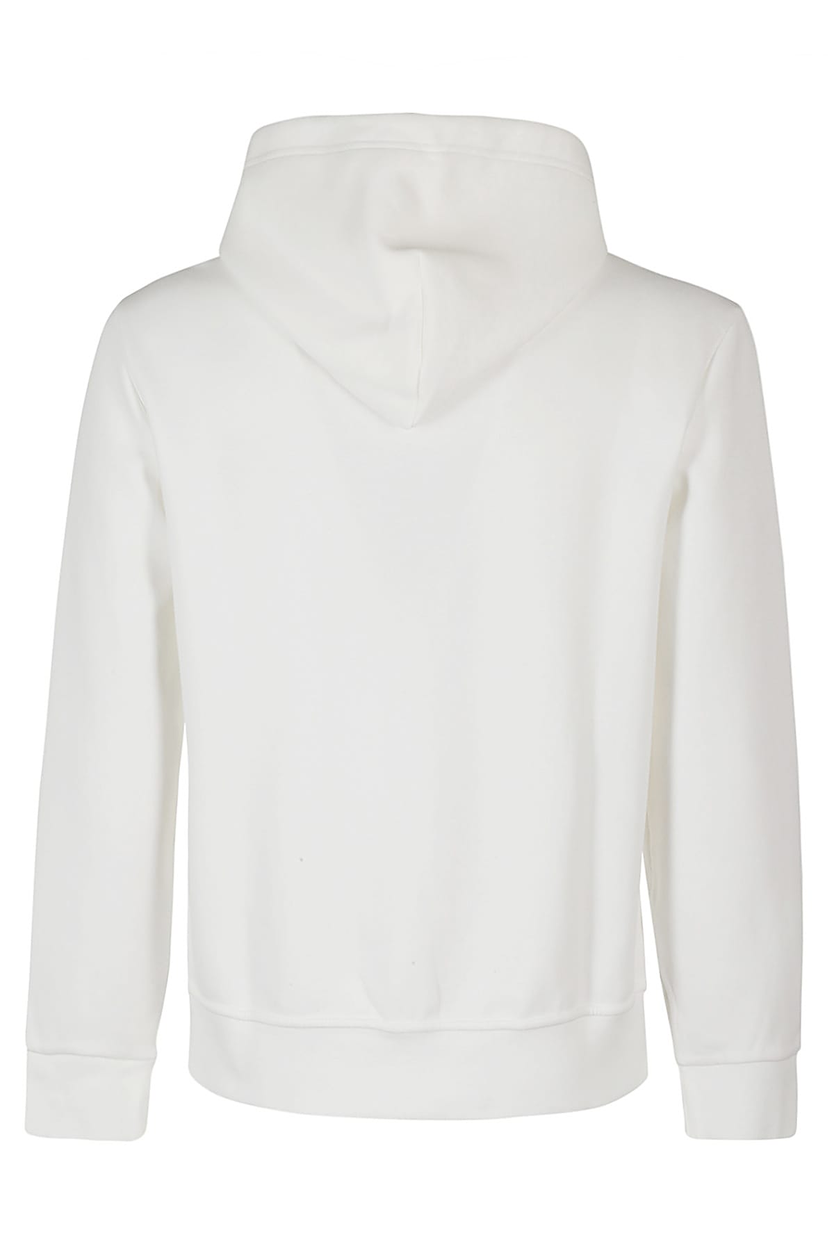 Shop Polo Ralph Lauren Full Zip Performance Tecnica In Bianco