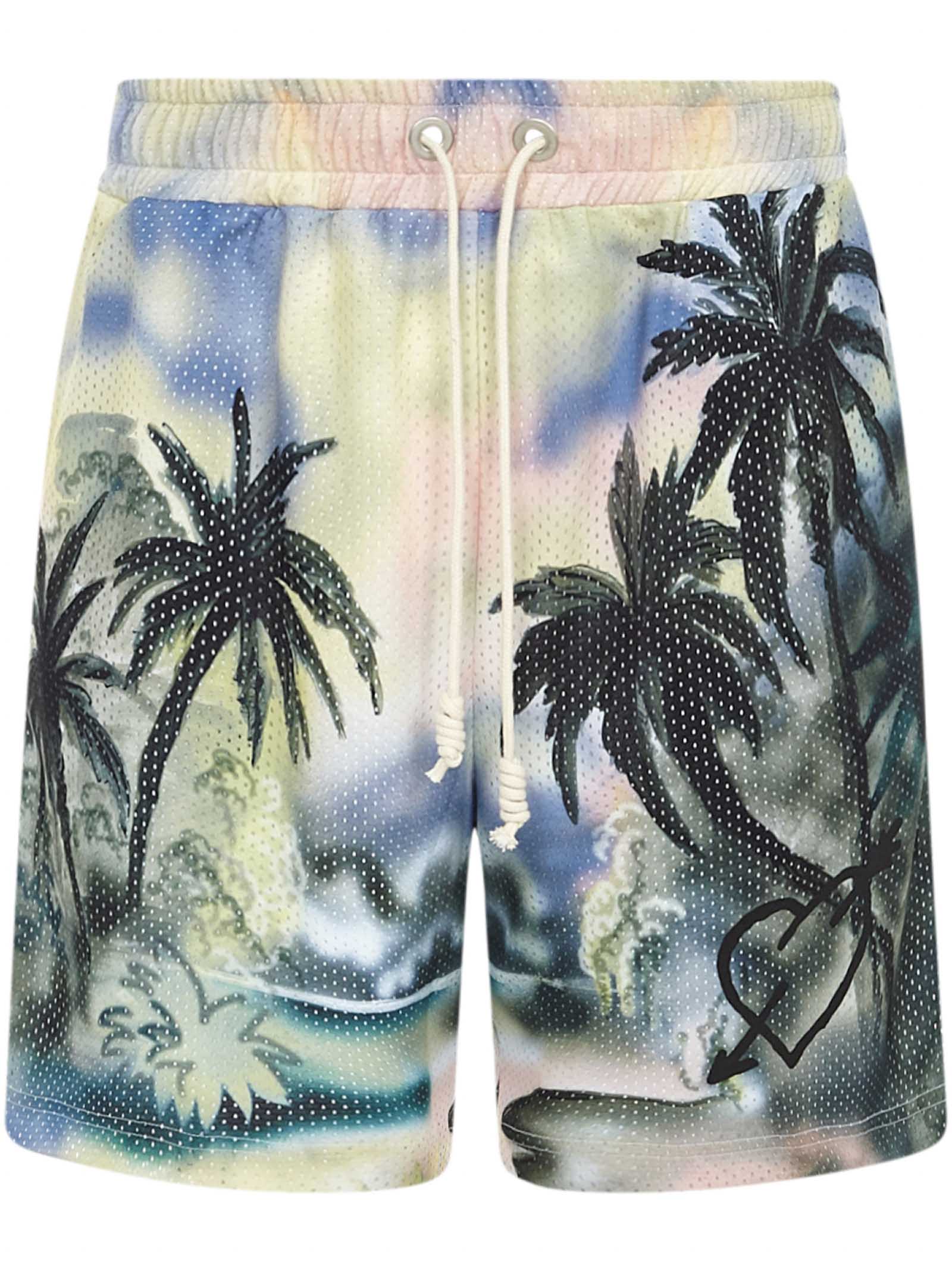 PALM ANGELS SHORTS,PMCB023S21FAB002 8484