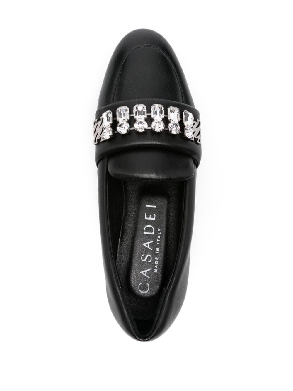 Casadei Valsenales Loafers In Blk Black