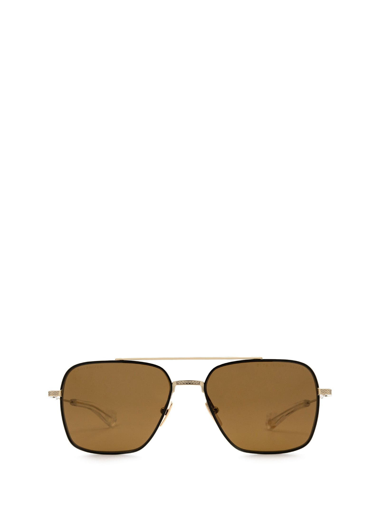 Dita Dts111-57-04-z Black Gold Sunglasses
